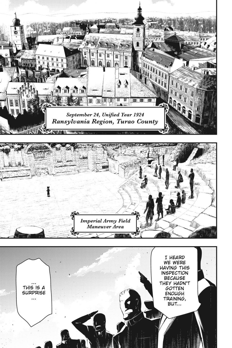 Read The Saga of Tanya the Evil ENGLISH Manga Online