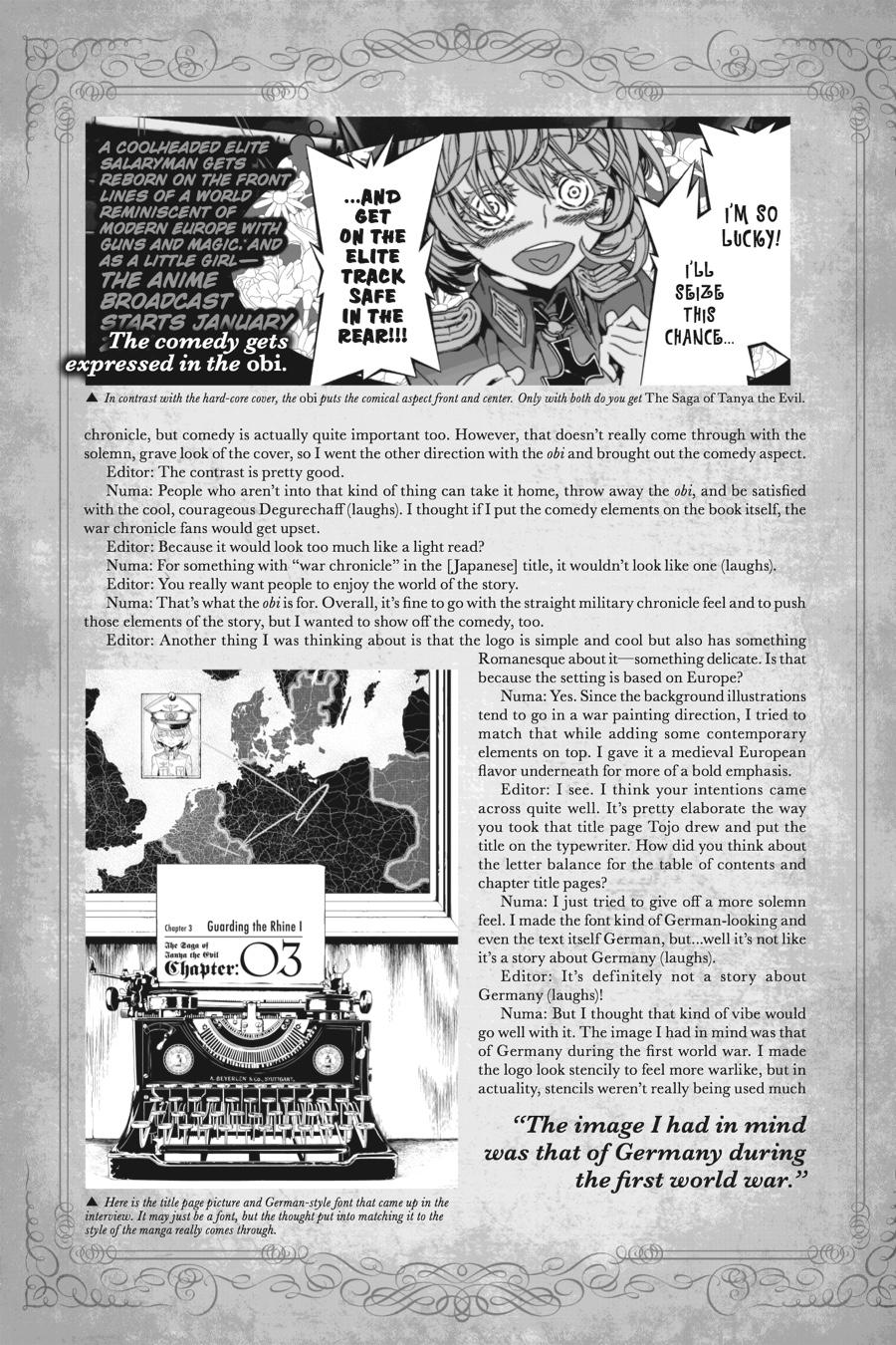 Read The Saga of Tanya the Evil ENGLISH Manga Online