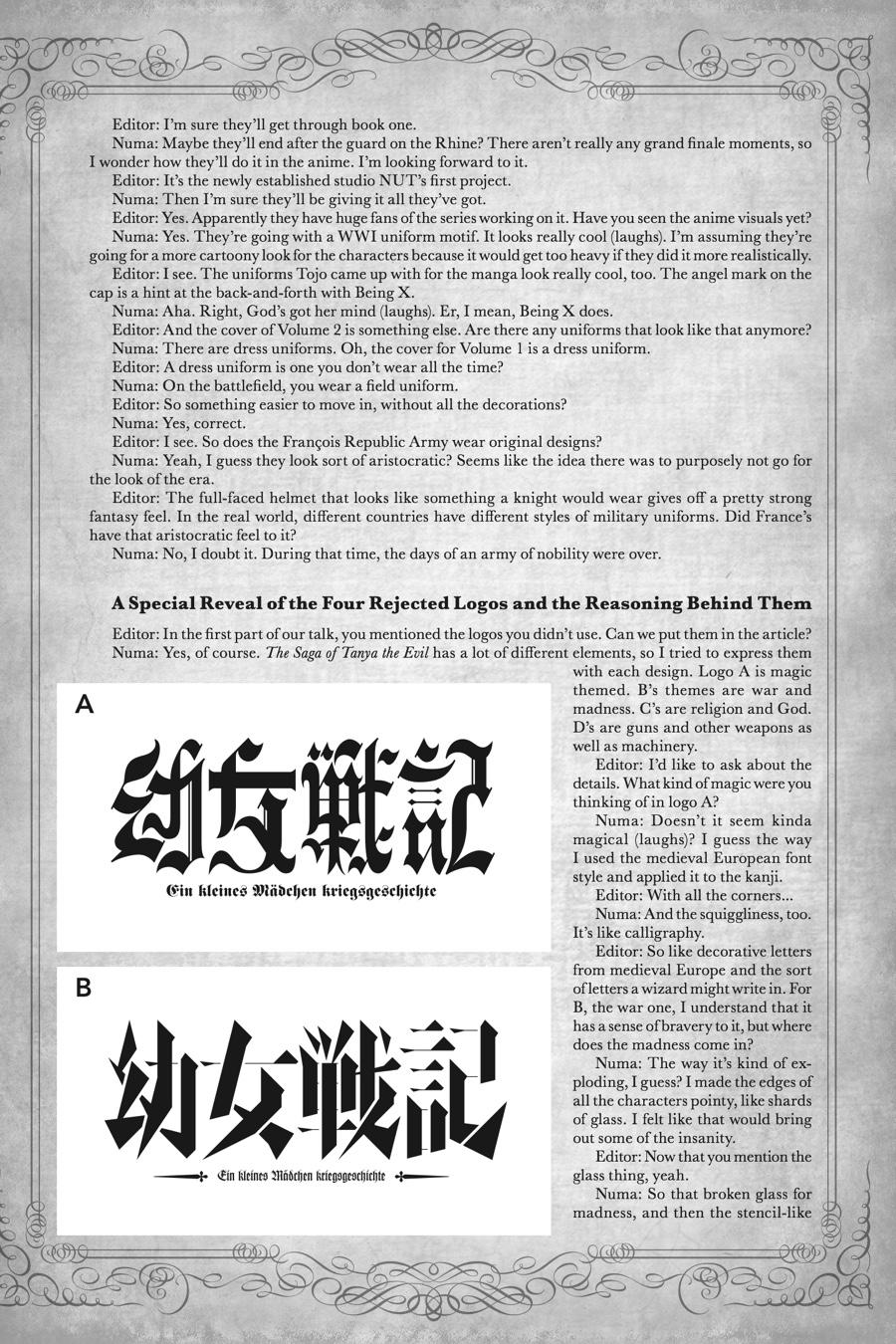 Read The Saga of Tanya the Evil ENGLISH Manga Online