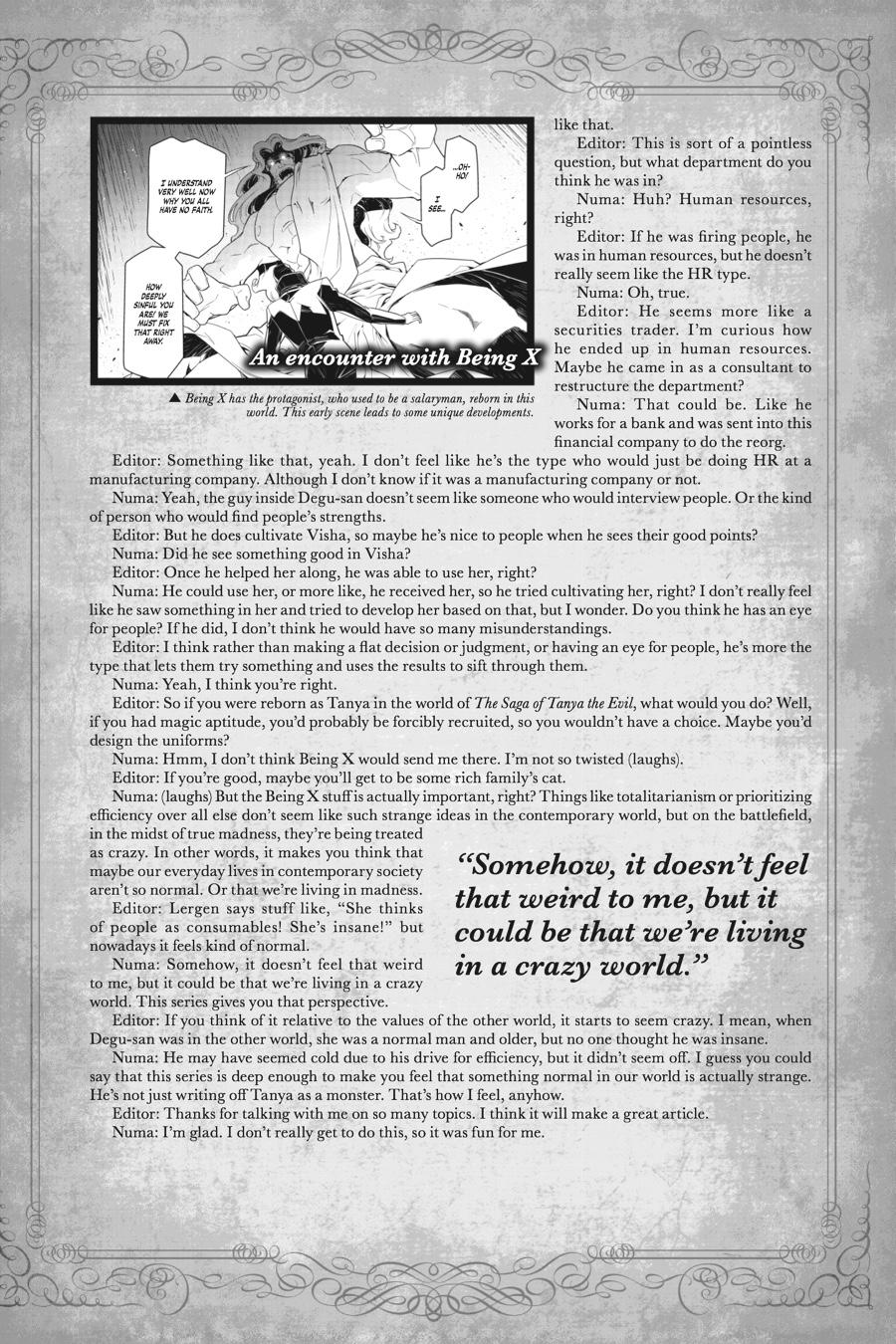 Read The Saga of Tanya the Evil ENGLISH Manga Online