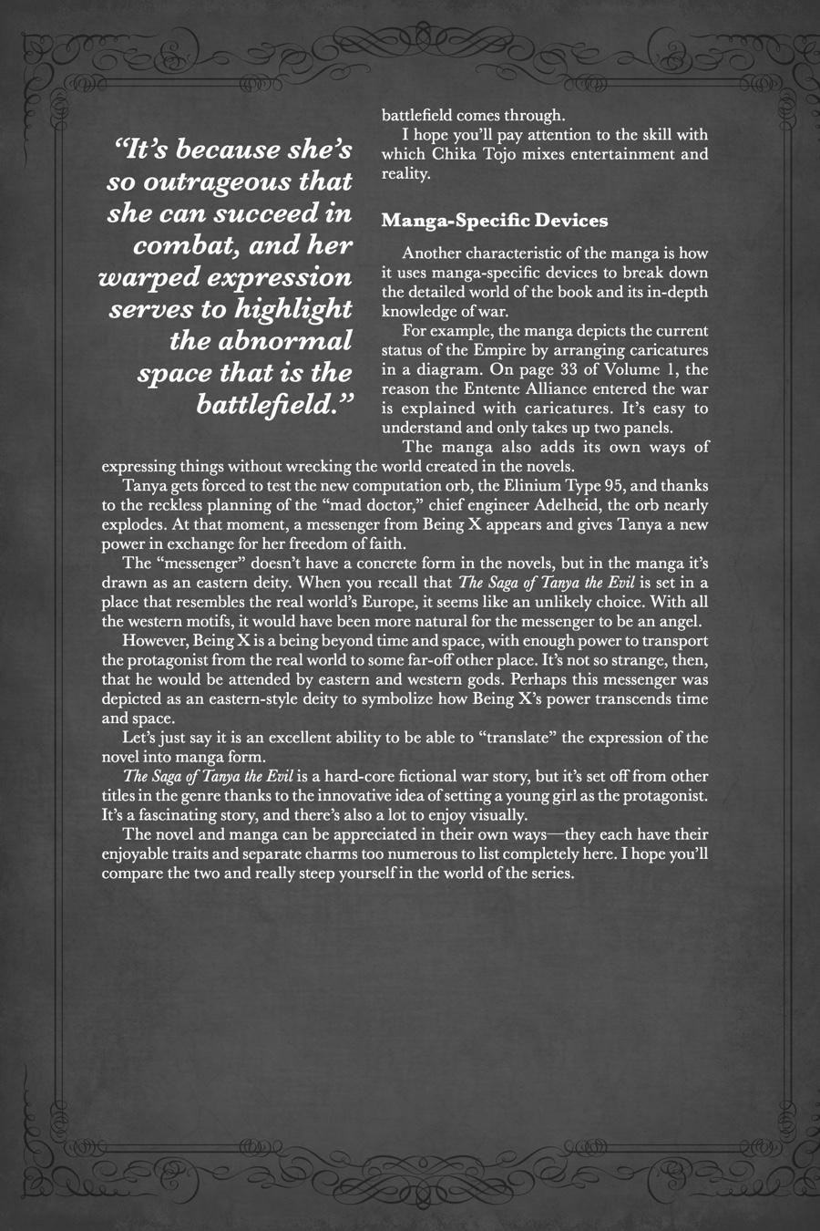 Read The Saga of Tanya the Evil ENGLISH Manga Online