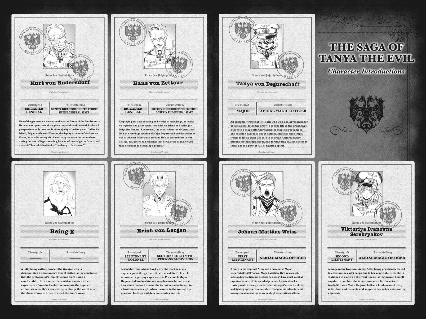 Read The Saga of Tanya the Evil ENGLISH Manga Online