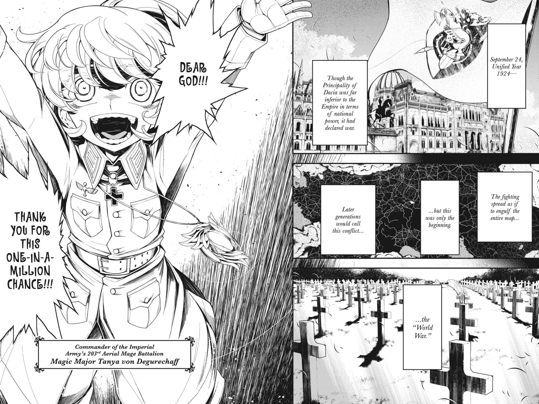 Read The Saga of Tanya the Evil ENGLISH Manga Online