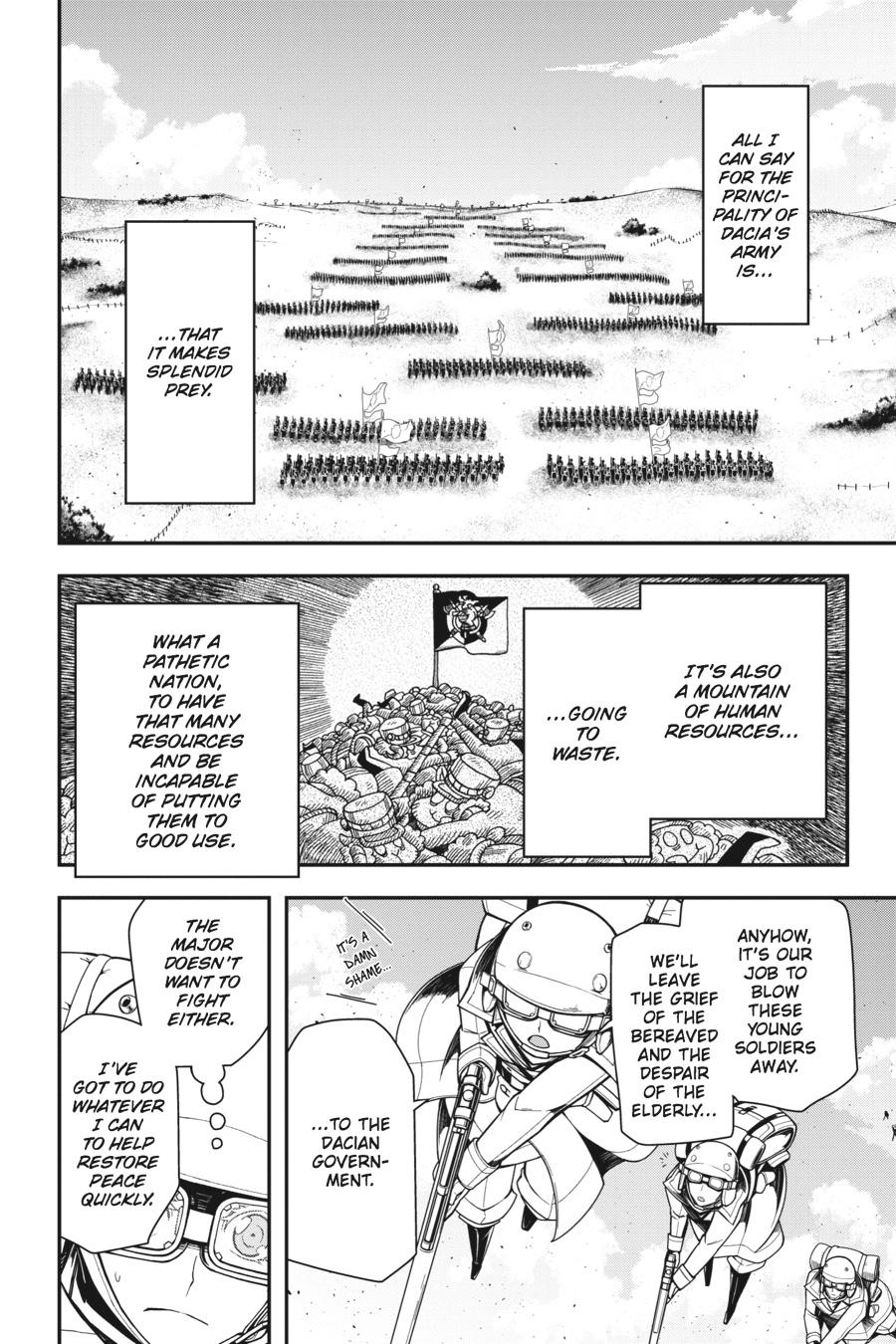 Read The Saga of Tanya the Evil ENGLISH Manga Online