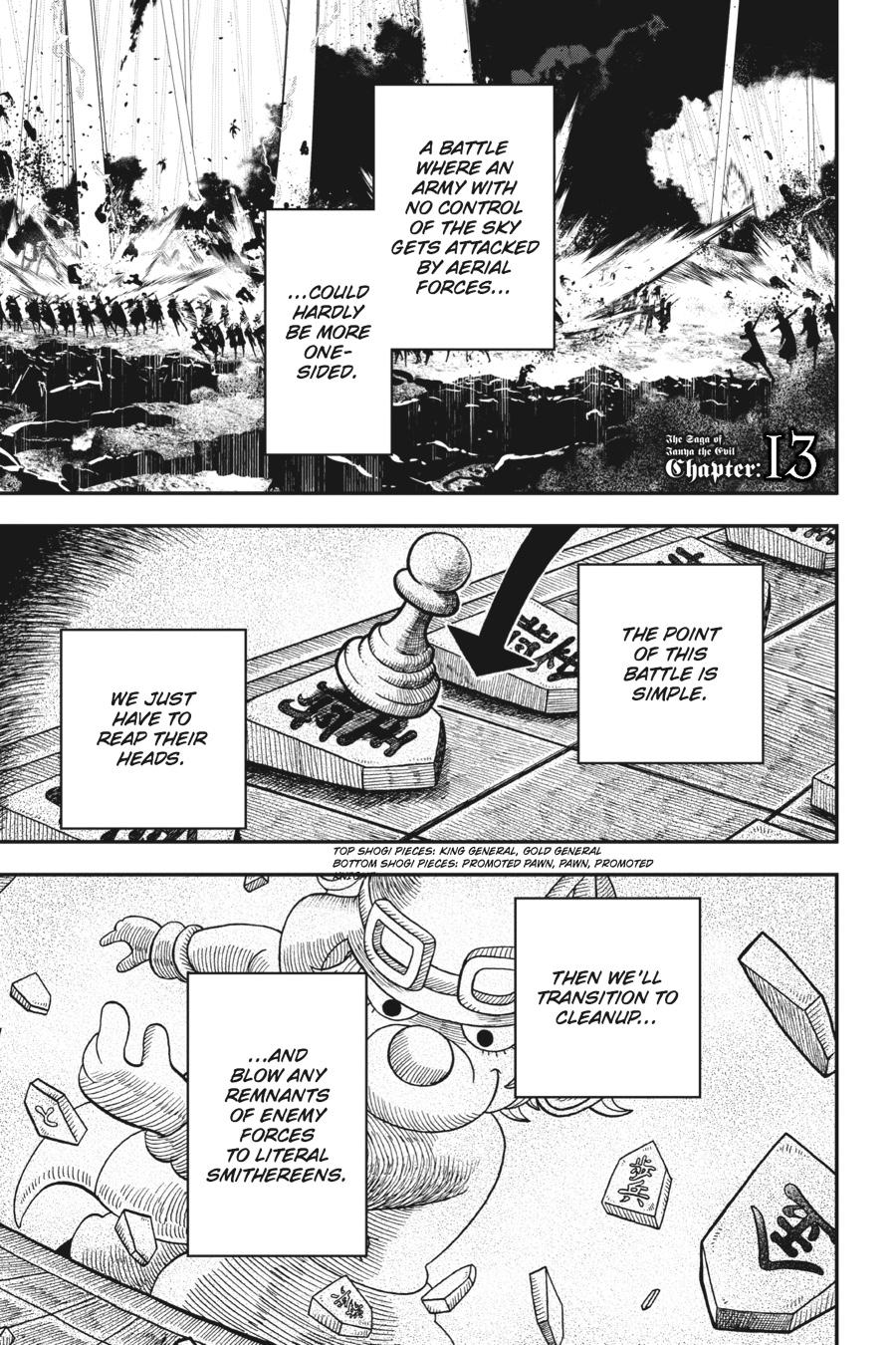 Read The Saga of Tanya the Evil ENGLISH Manga Online