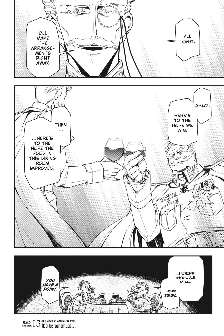 Read The Saga of Tanya the Evil ENGLISH Manga Online