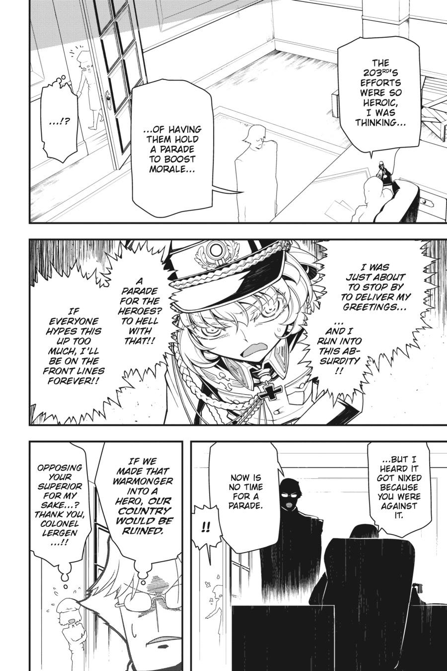 Read The Saga of Tanya the Evil ENGLISH Manga Online