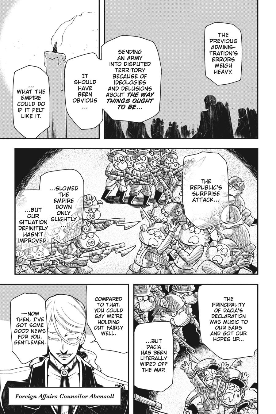 Read The Saga of Tanya the Evil ENGLISH Manga Online