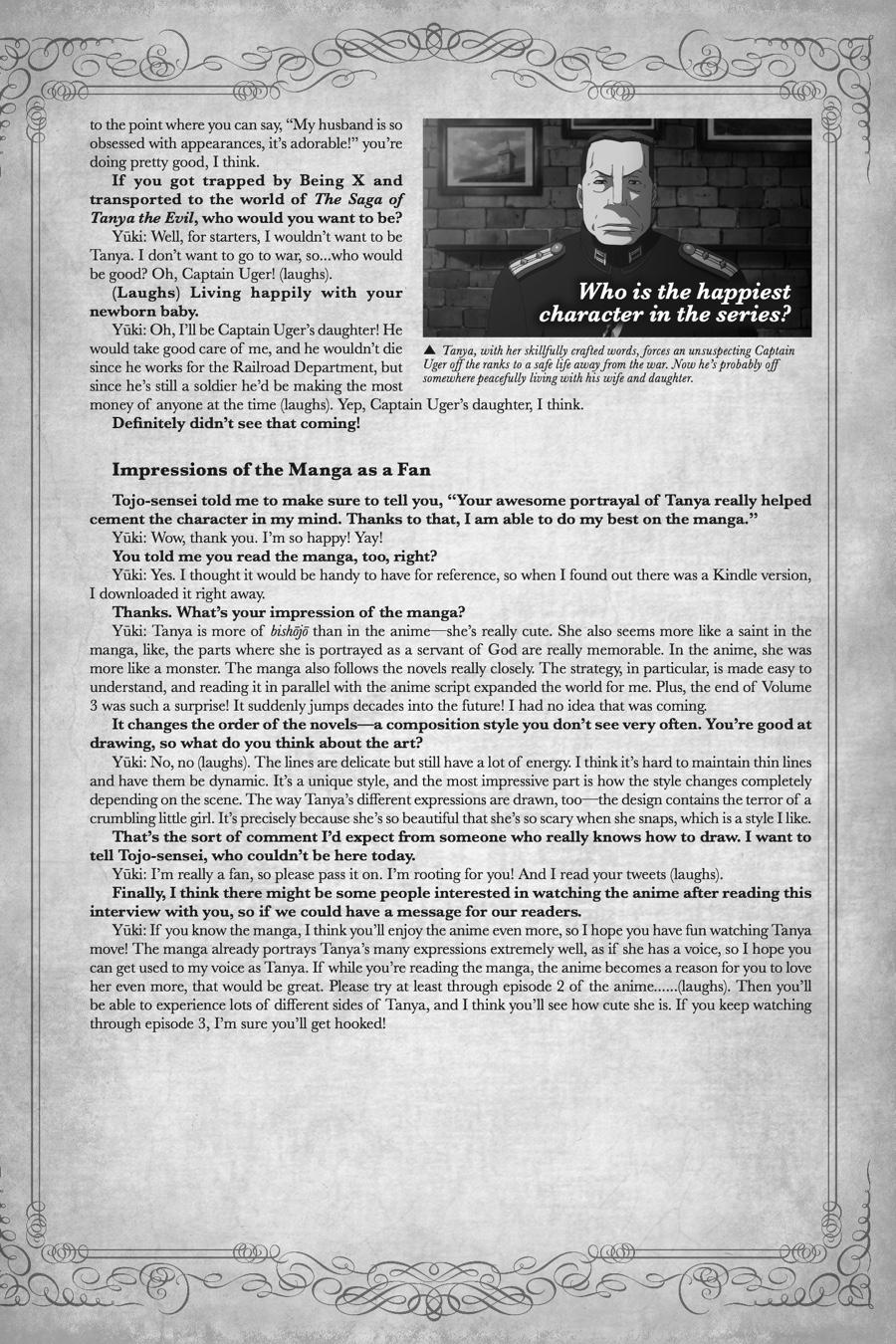 Read The Saga of Tanya the Evil ENGLISH Manga Online