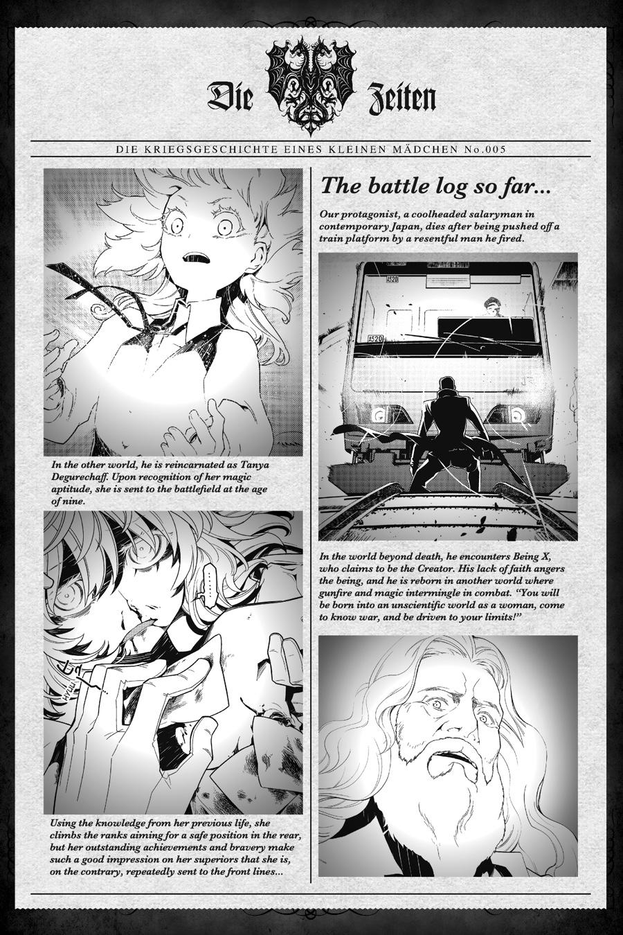 Read The Saga of Tanya the Evil ENGLISH Manga Online