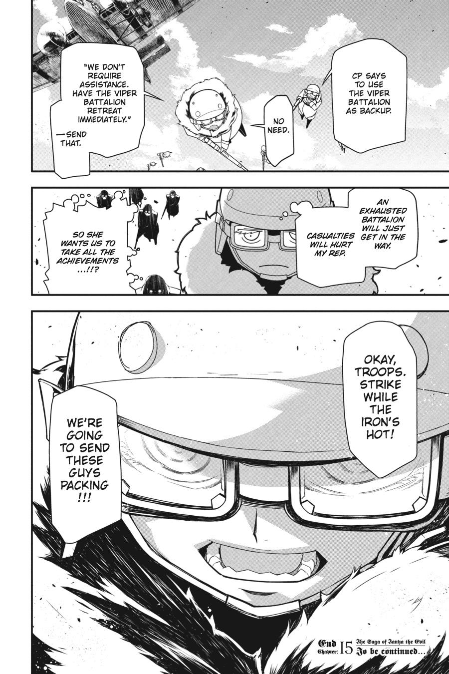 Read The Saga of Tanya the Evil ENGLISH Manga Online