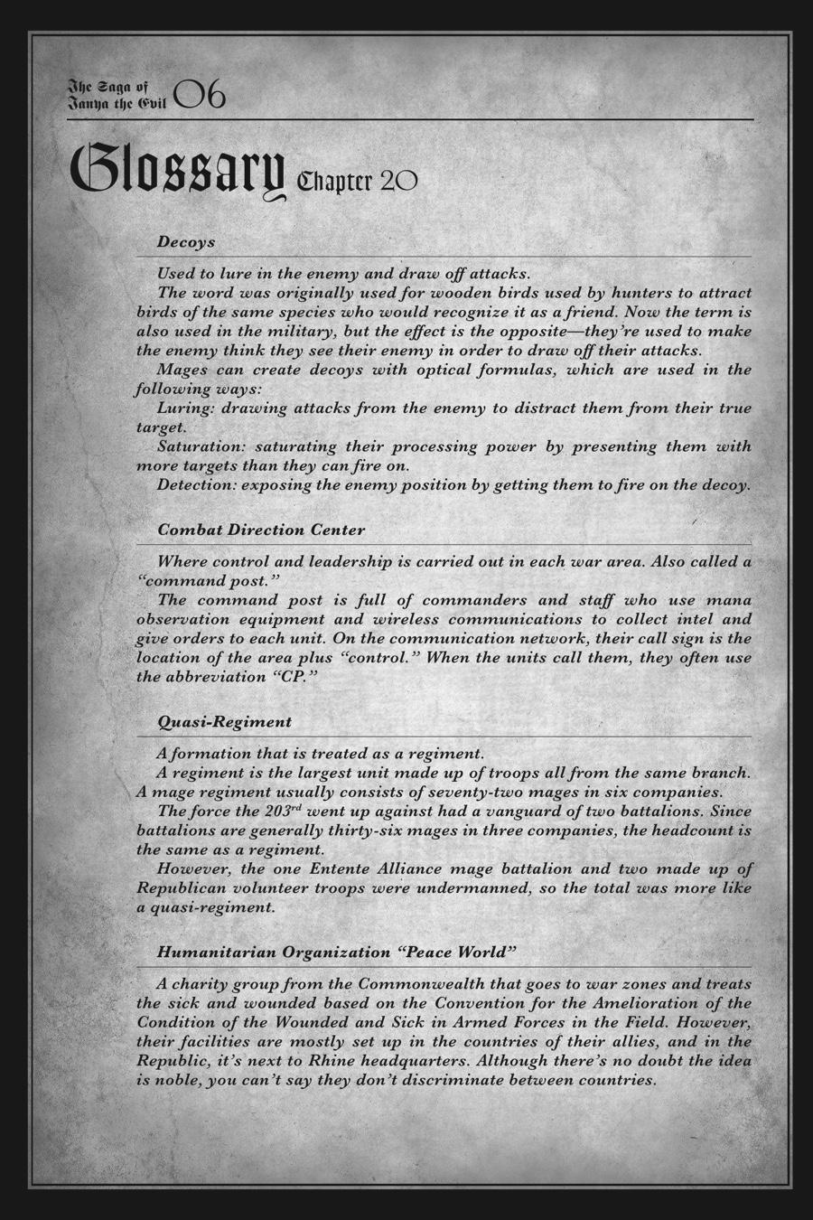 Read The Saga of Tanya the Evil ENGLISH Manga Online