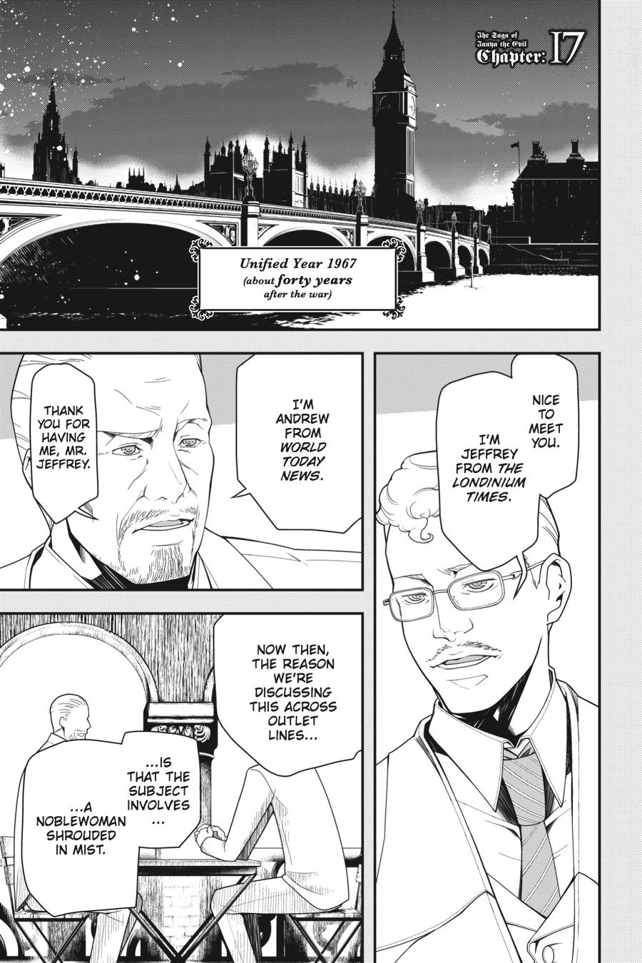 Read The Saga of Tanya the Evil ENGLISH Manga Online