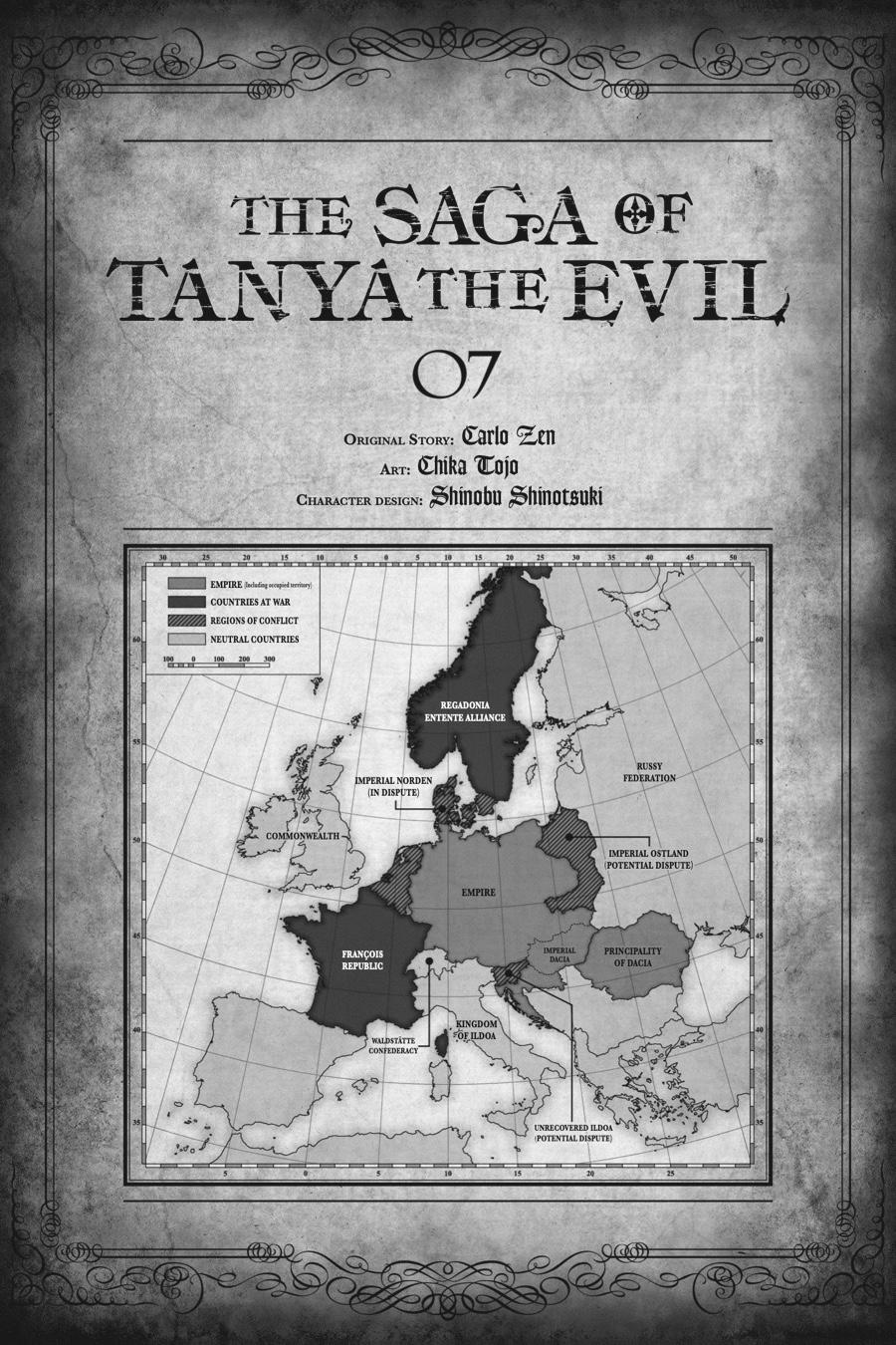 Read The Saga of Tanya the Evil ENGLISH Manga Online