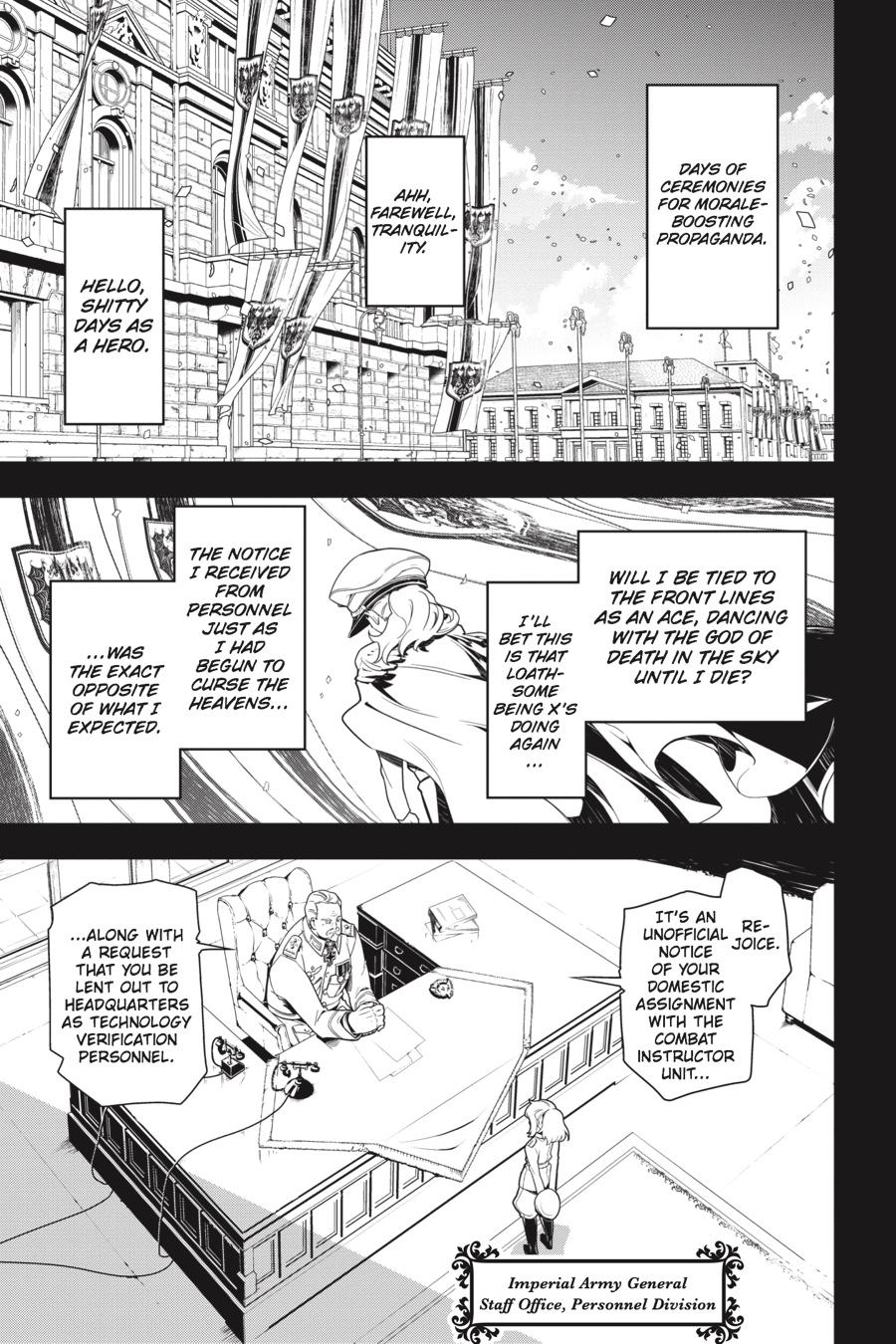 Read The Saga of Tanya the Evil ENGLISH Manga Online