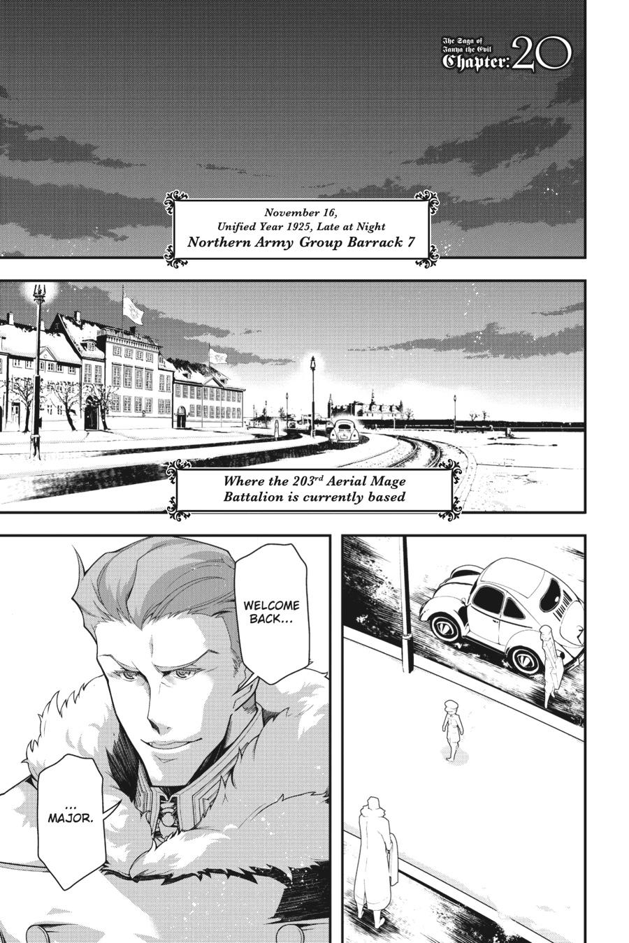 Read The Saga of Tanya the Evil ENGLISH Manga Online