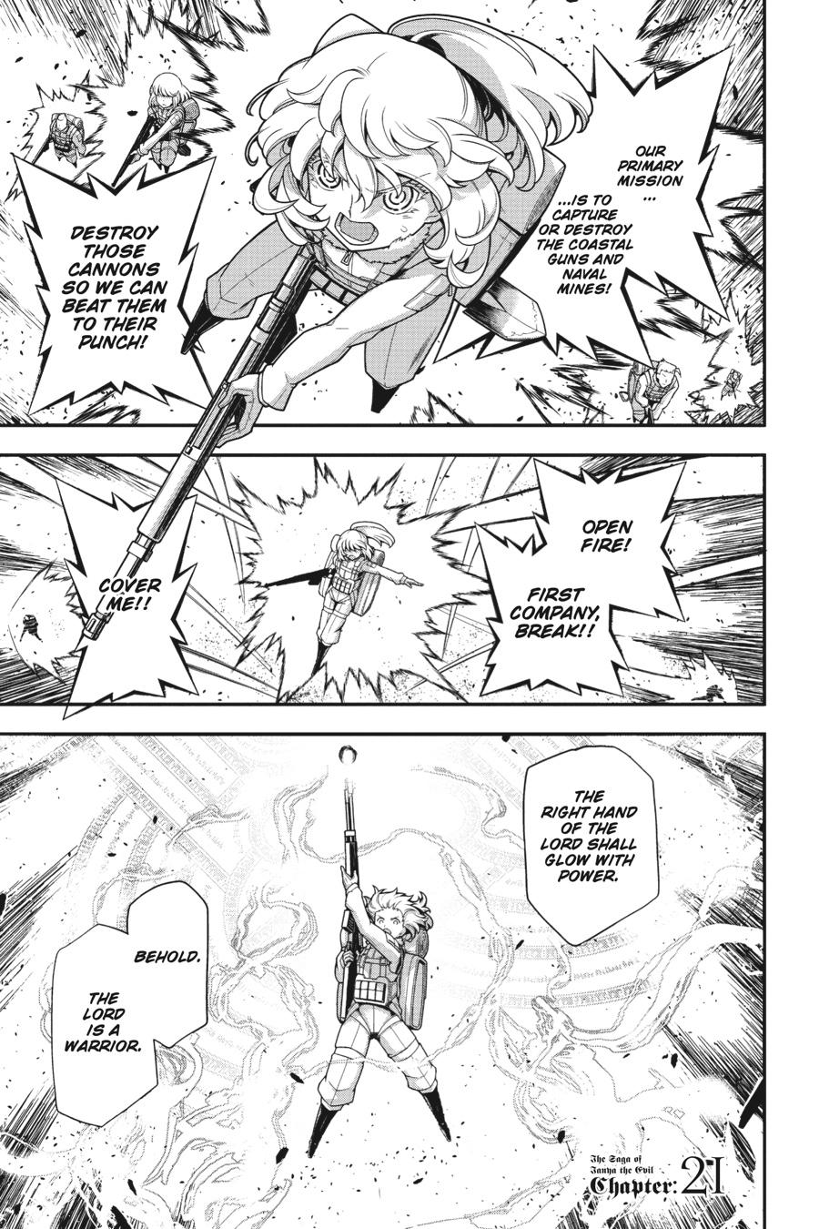 Read The Saga of Tanya the Evil ENGLISH Manga Online