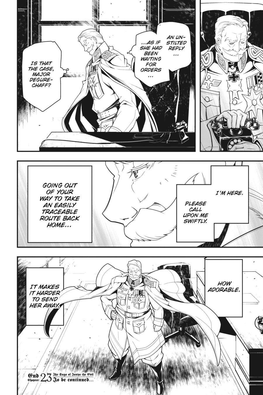 Read The Saga of Tanya the Evil ENGLISH Manga Online