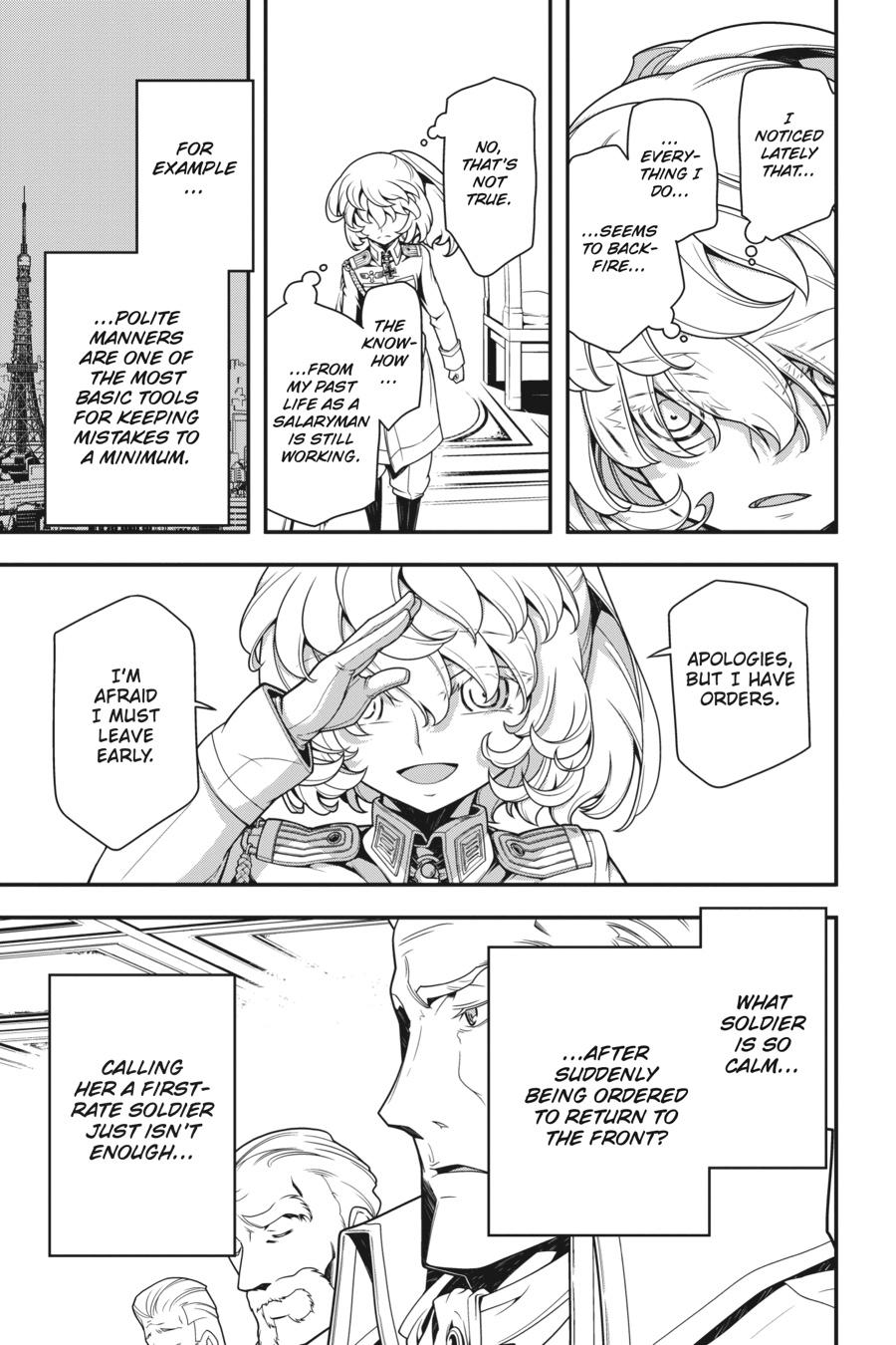 Read The Saga of Tanya the Evil ENGLISH Manga Online