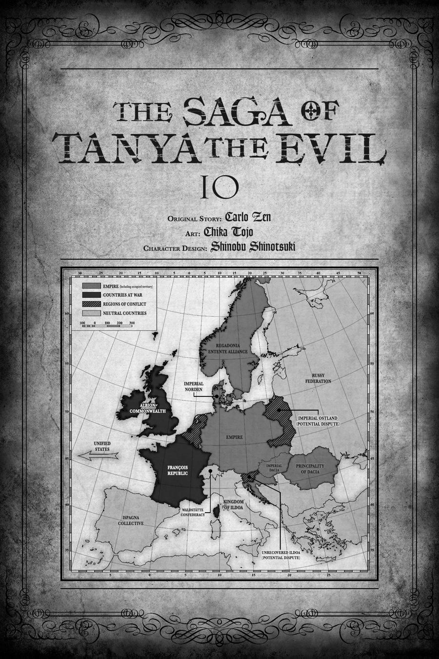 Read The Saga of Tanya the Evil ENGLISH Manga Online