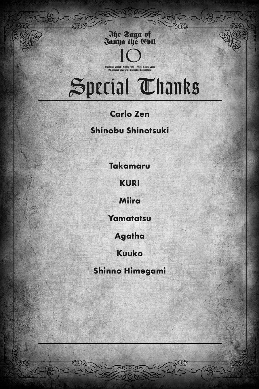 Read The Saga of Tanya the Evil ENGLISH Manga Online