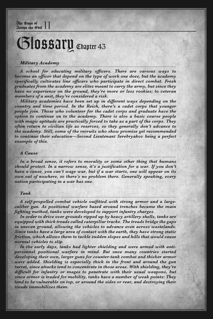 Read The Saga of Tanya the Evil ENGLISH Manga Online