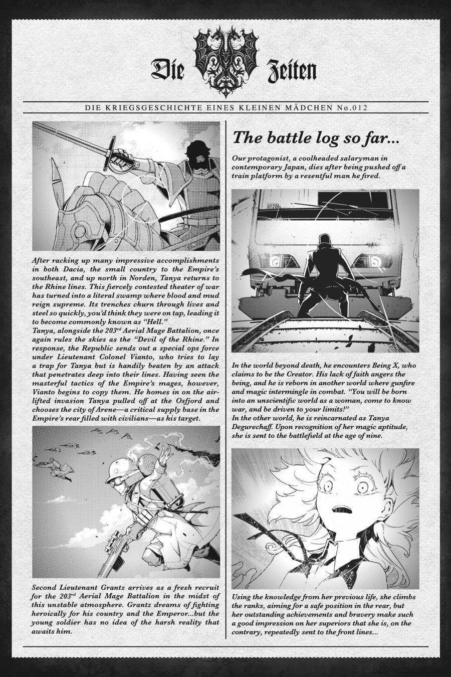 Read The Saga of Tanya the Evil ENGLISH Manga Online