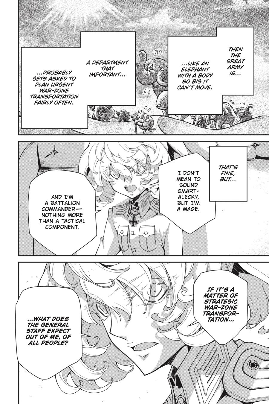 Read The Saga of Tanya the Evil ENGLISH Manga Online