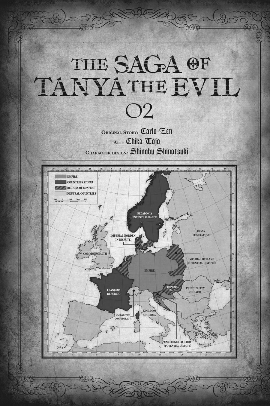 Read The Saga of Tanya the Evil ENGLISH Manga Online