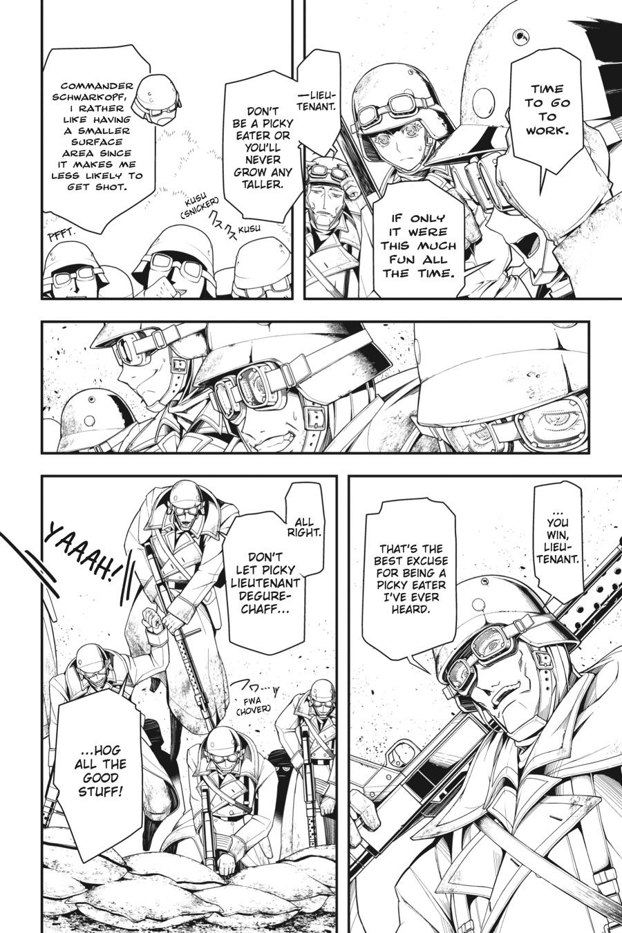 Read The Saga of Tanya the Evil ENGLISH Manga Online