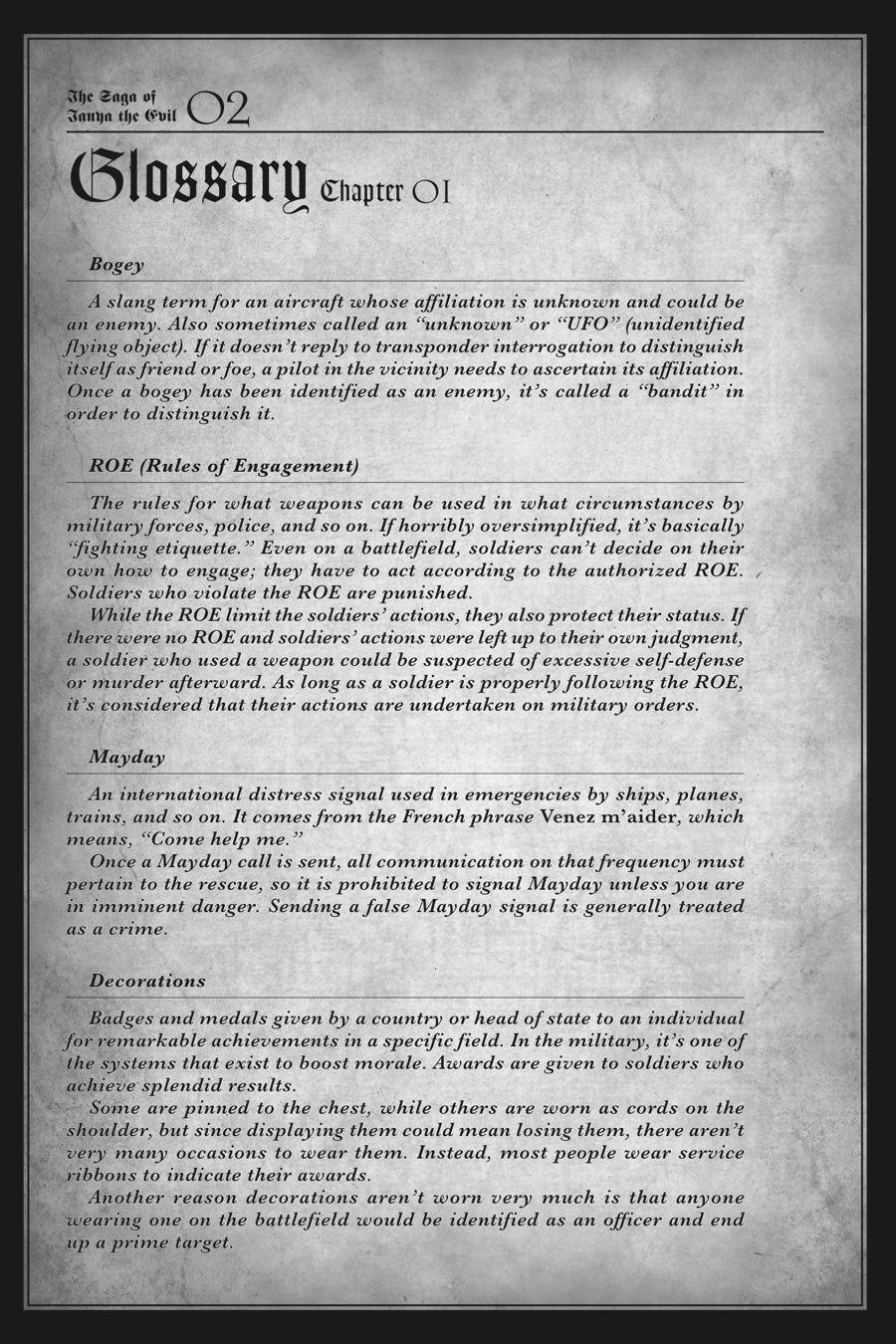 Read The Saga of Tanya the Evil ENGLISH Manga Online