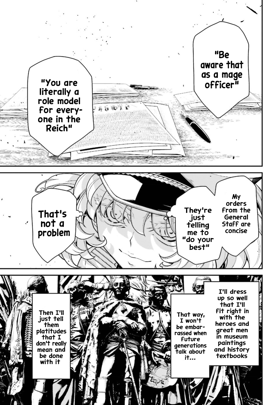 Read The Saga of Tanya the Evil ENGLISH Manga Online