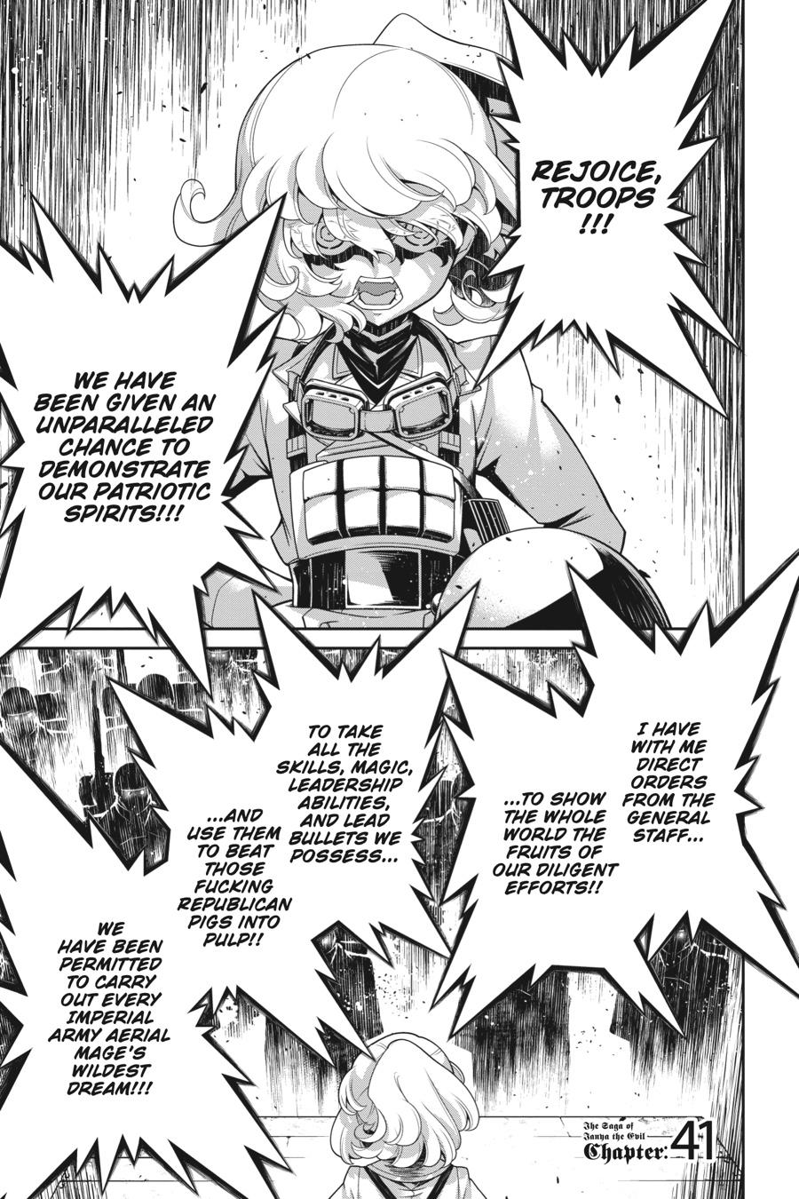 Read The Saga of Tanya the Evil ENGLISH Manga Online