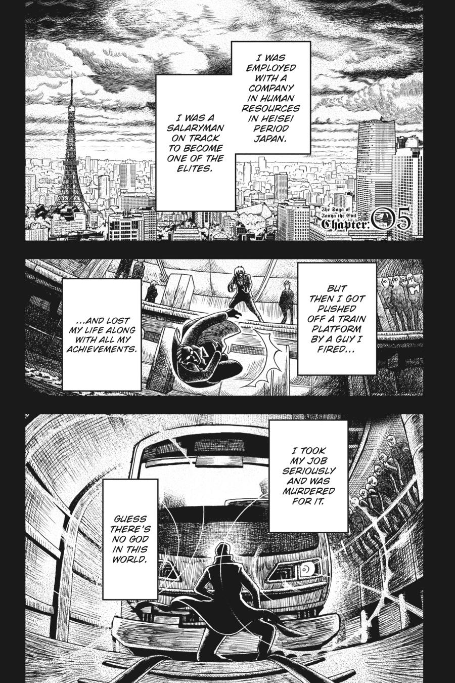 Read The Saga of Tanya the Evil ENGLISH Manga Online