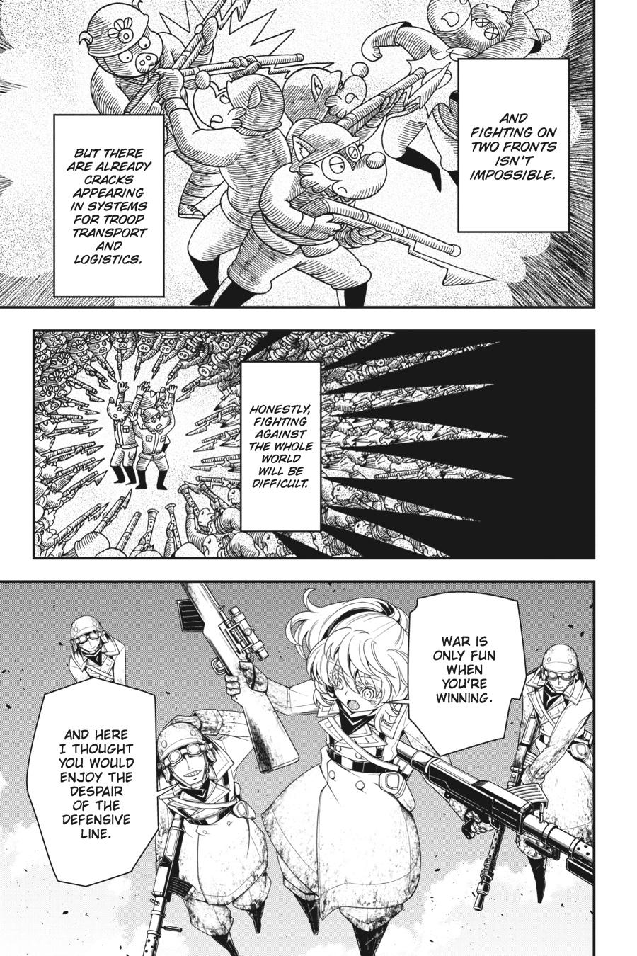 Read The Saga of Tanya the Evil ENGLISH Manga Online