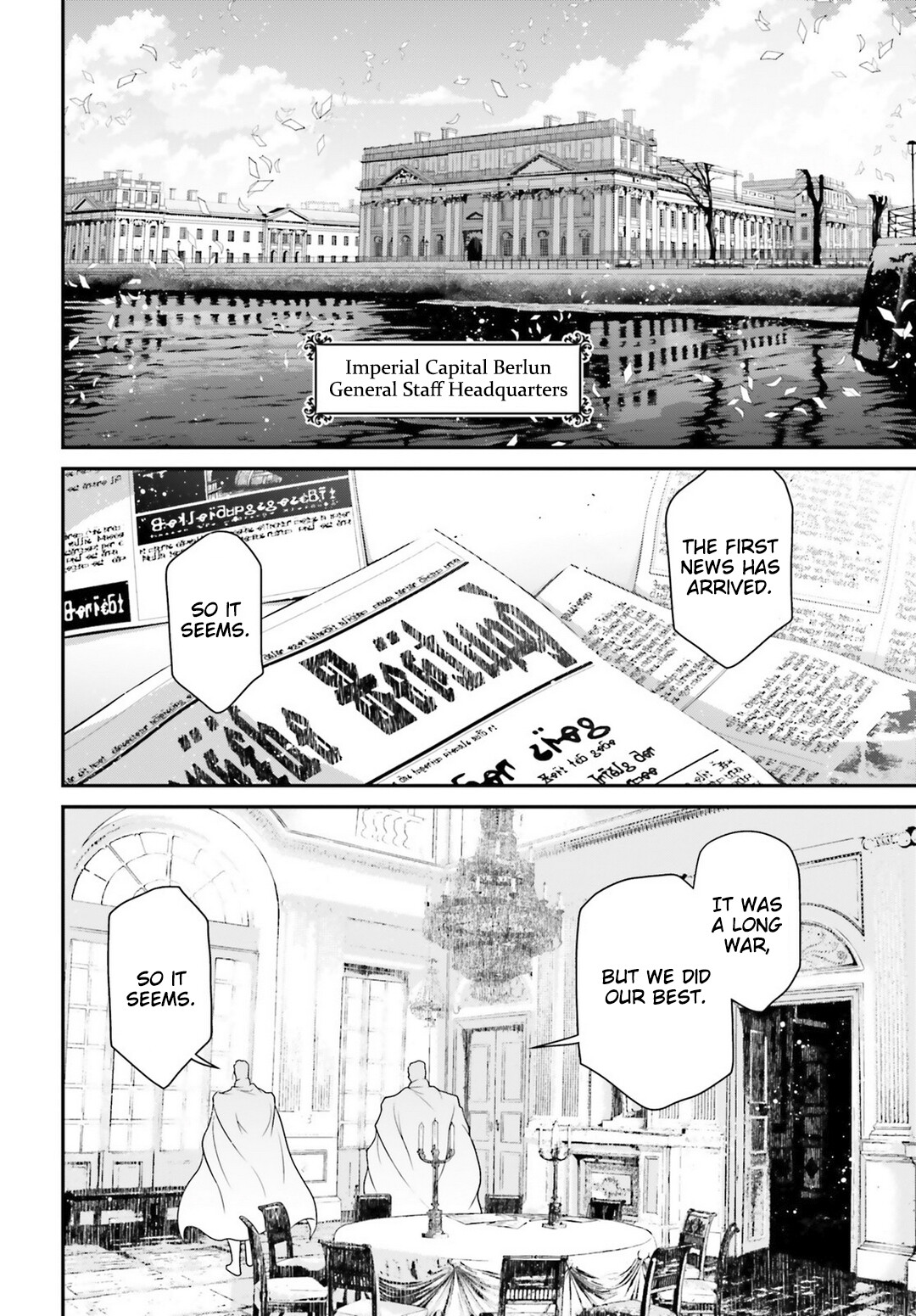 Read The Saga of Tanya the Evil ENGLISH Manga Online