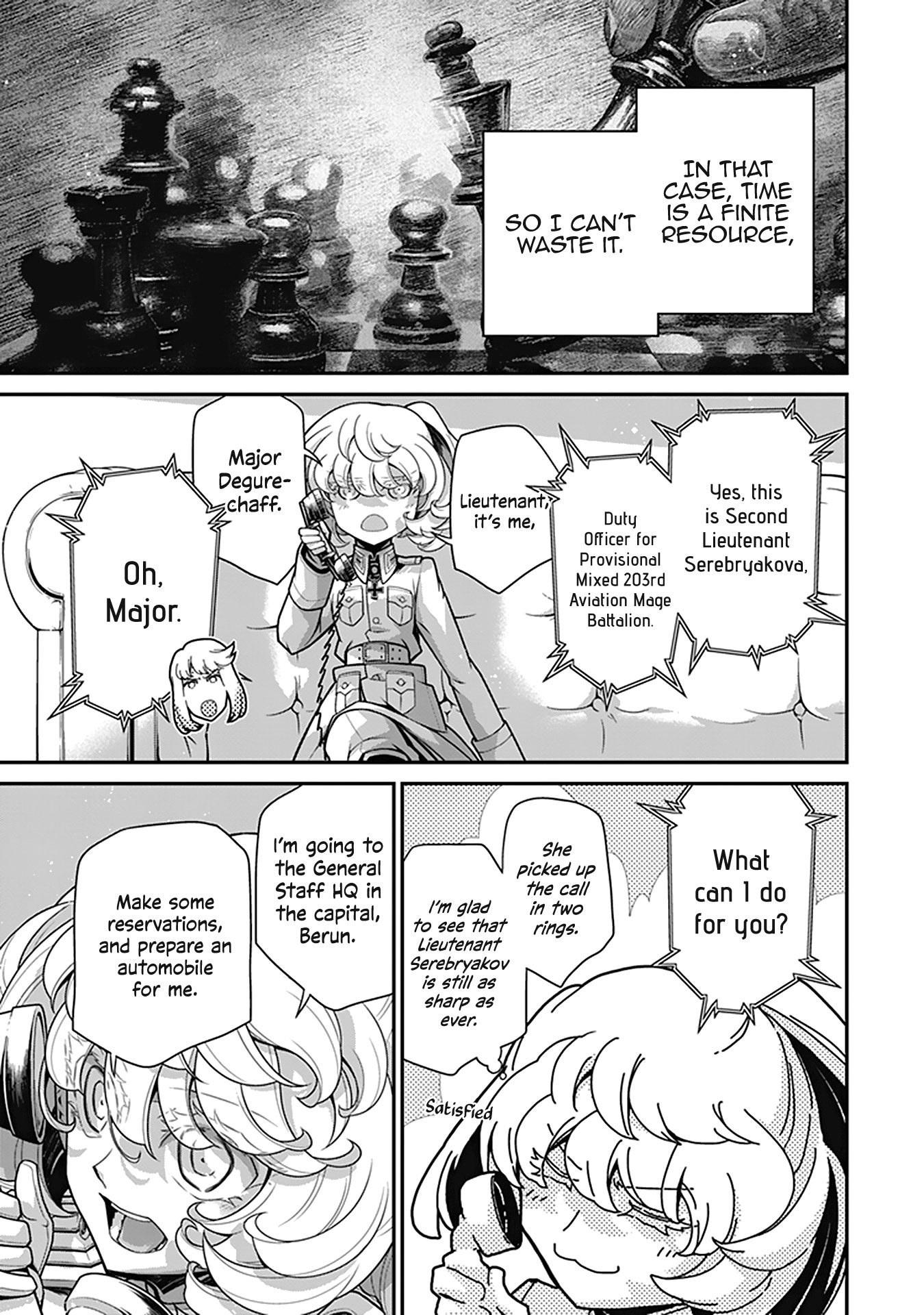 Read The Saga of Tanya the Evil ENGLISH Manga Online