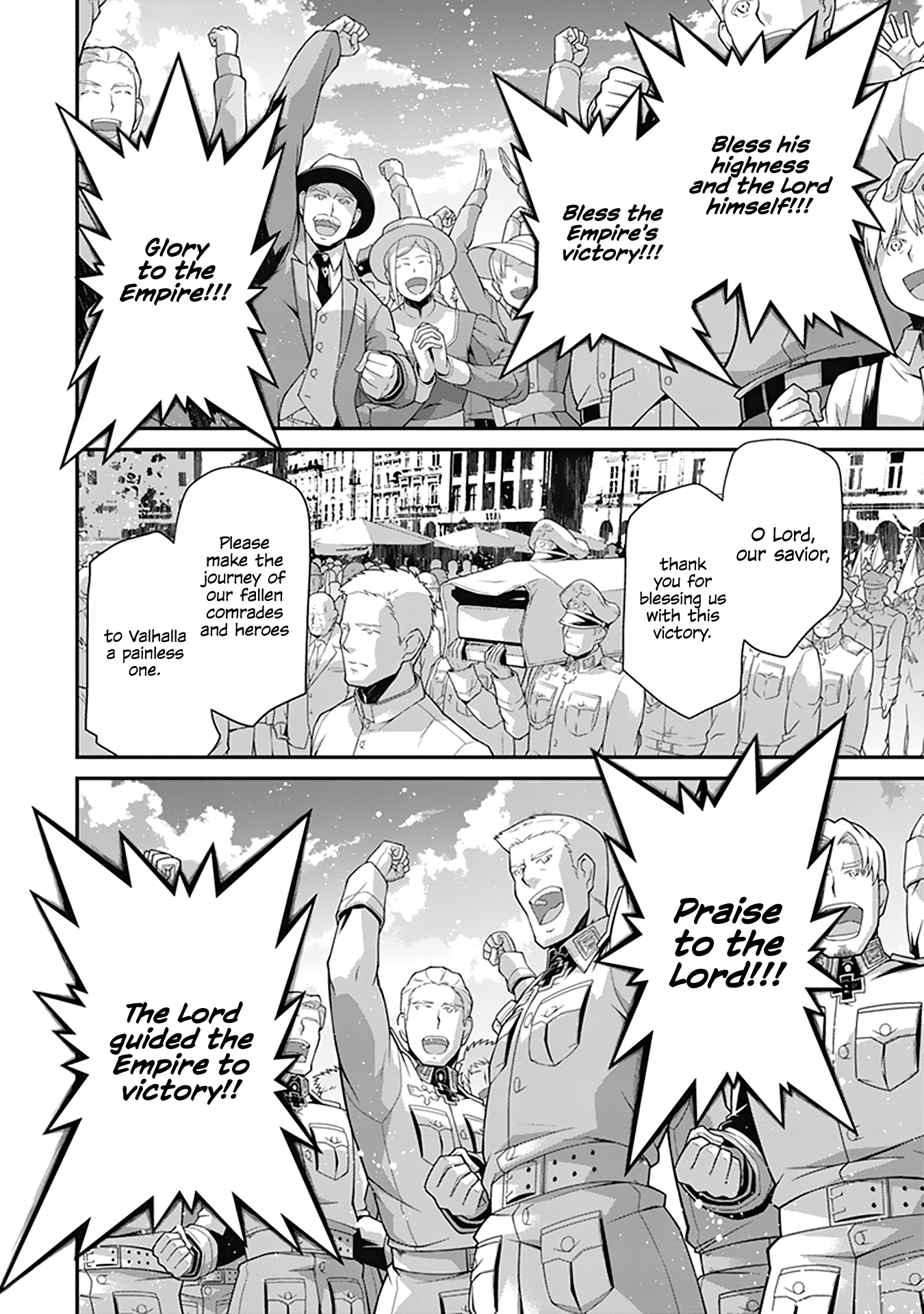 Read The Saga of Tanya the Evil ENGLISH Manga Online