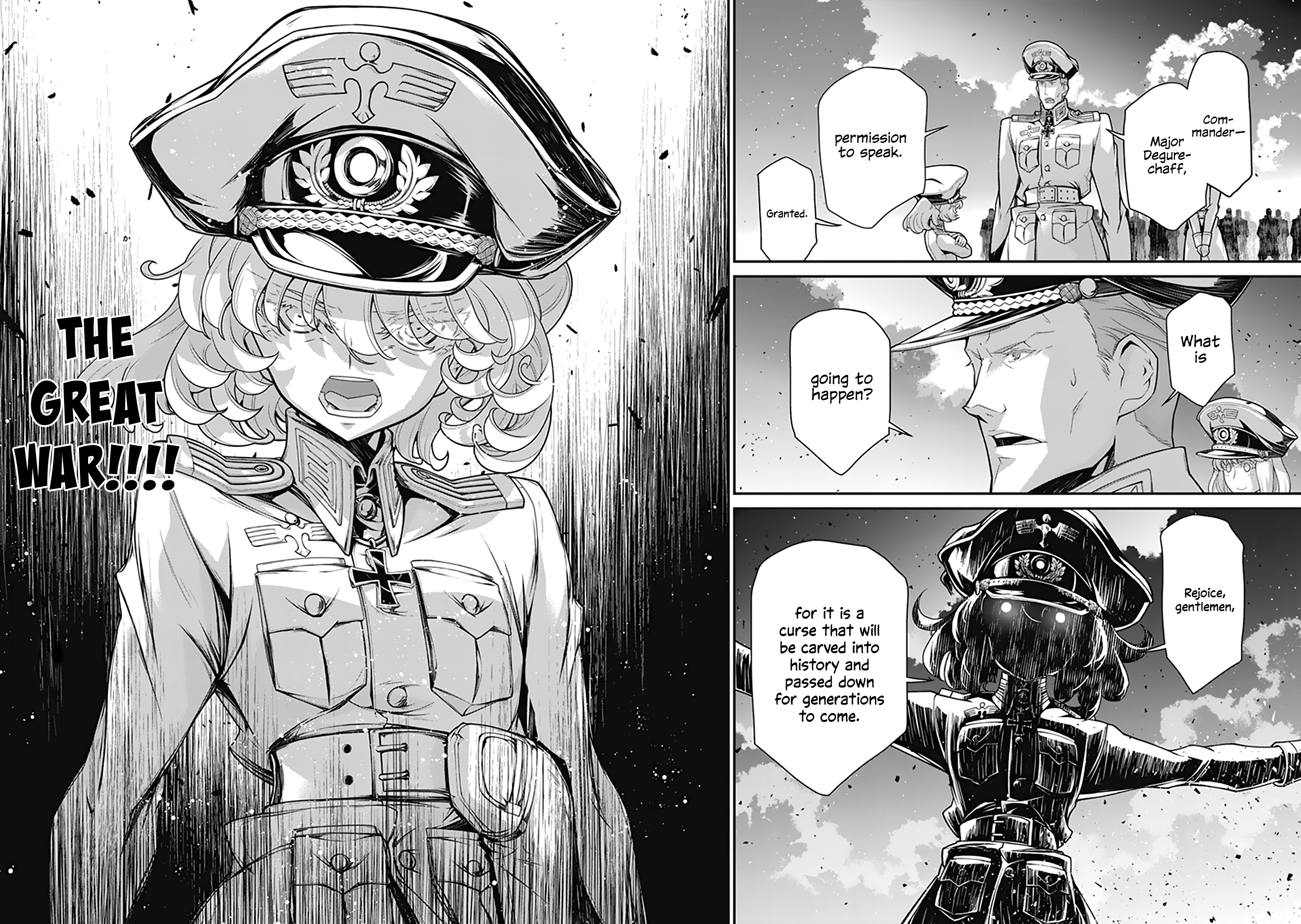 Read The Saga of Tanya the Evil ENGLISH Manga Online