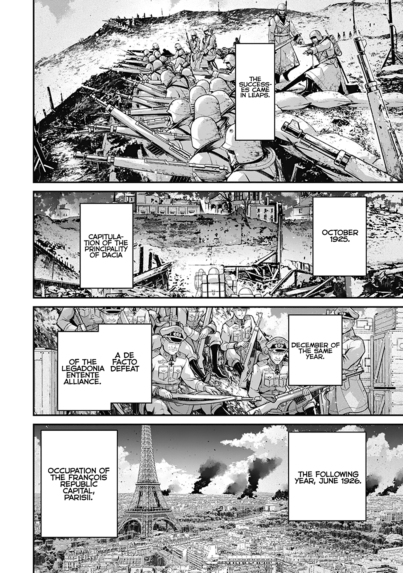 Read The Saga of Tanya the Evil ENGLISH Manga Online