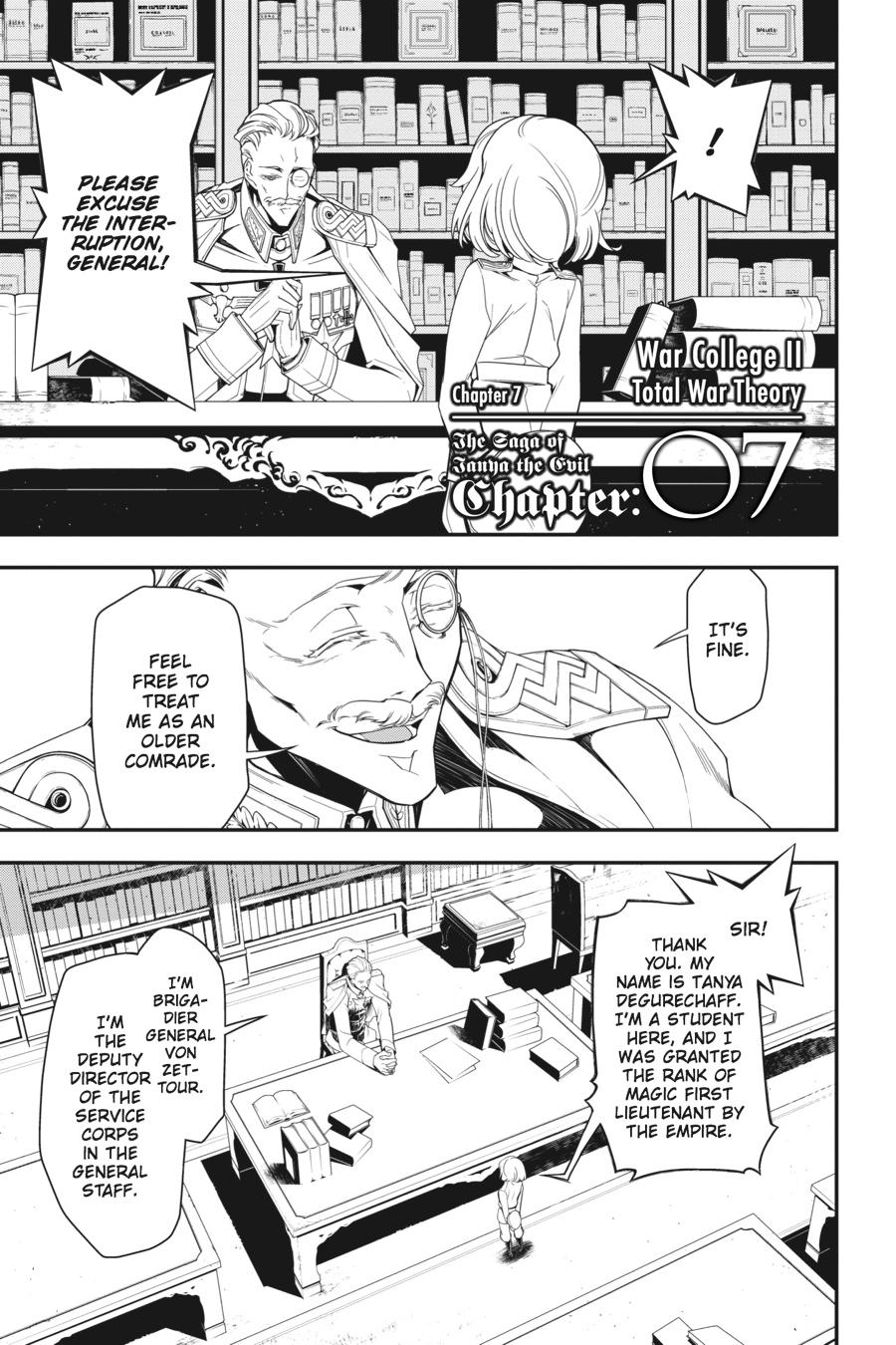 Read The Saga of Tanya the Evil ENGLISH Manga Online