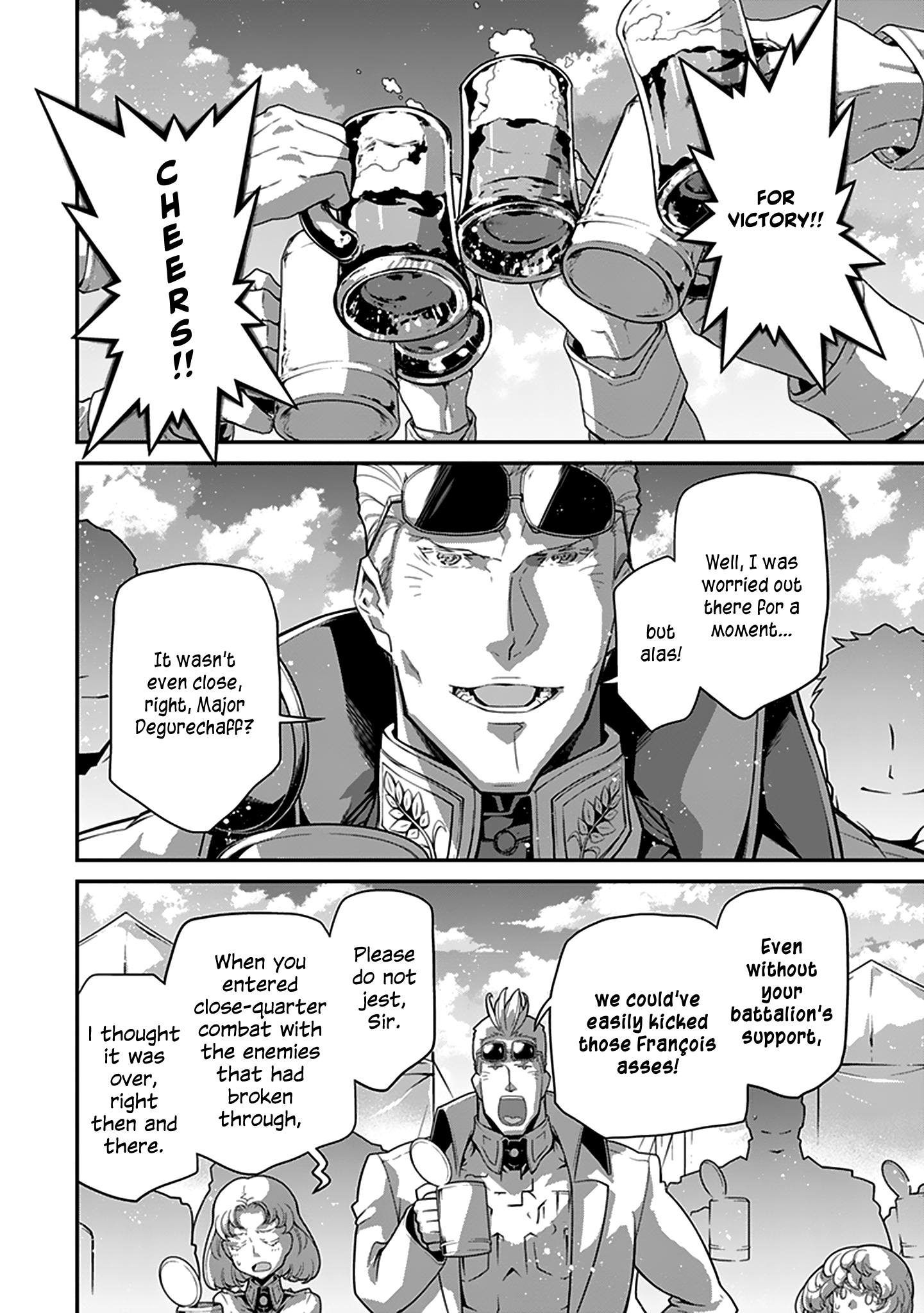 Read The Saga of Tanya the Evil ENGLISH Manga Online