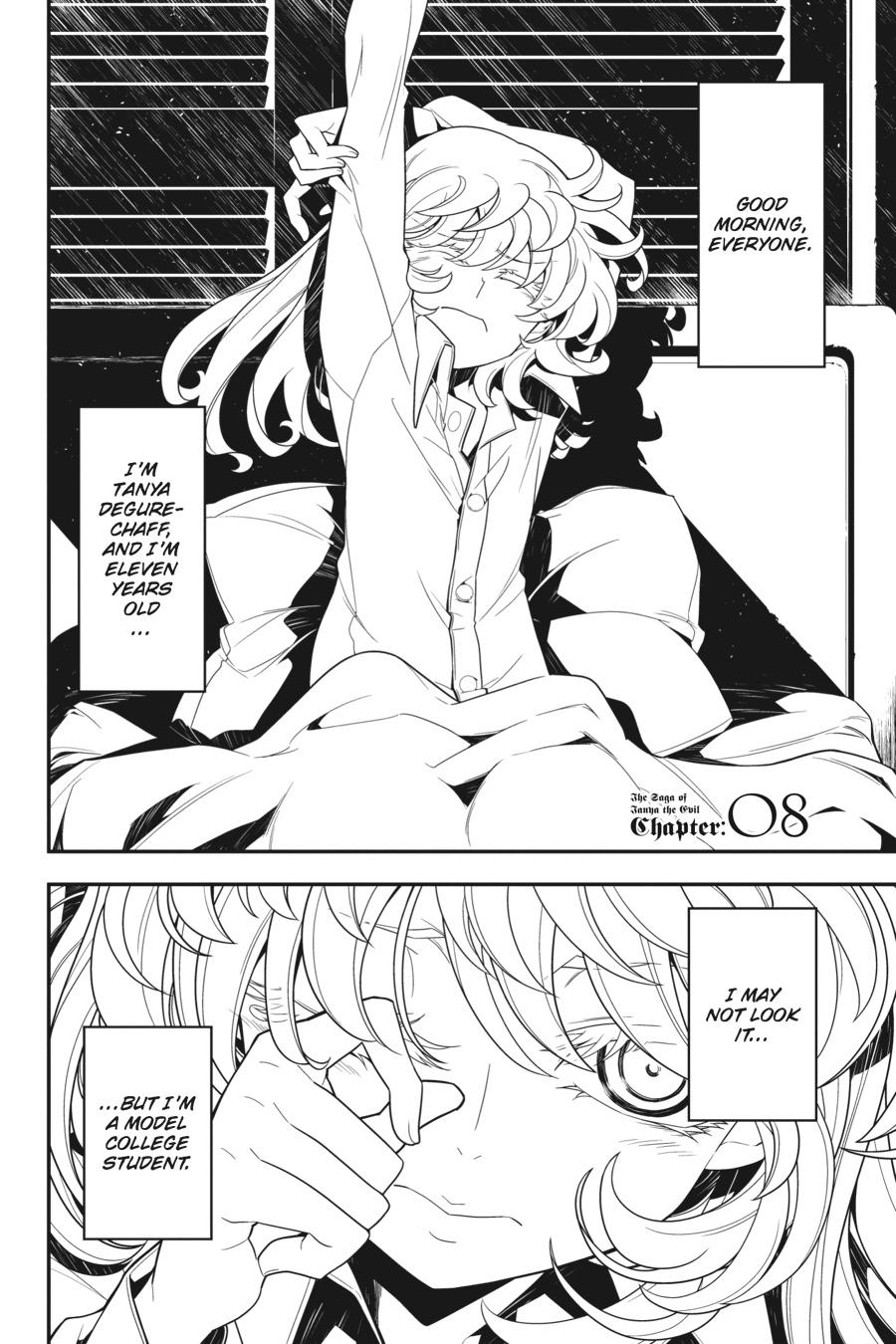 Read The Saga of Tanya the Evil ENGLISH Manga Online