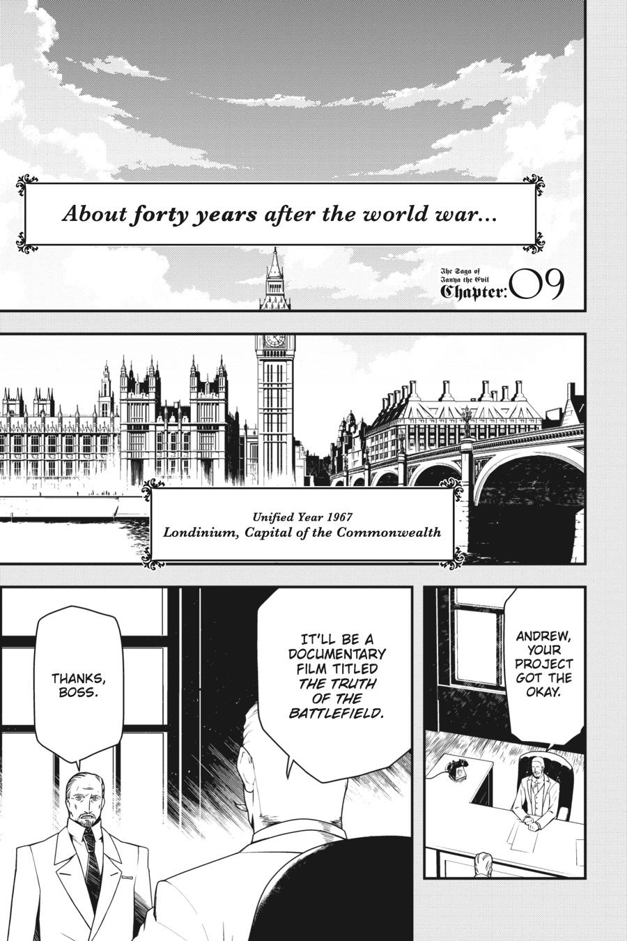 Read The Saga of Tanya the Evil ENGLISH Manga Online