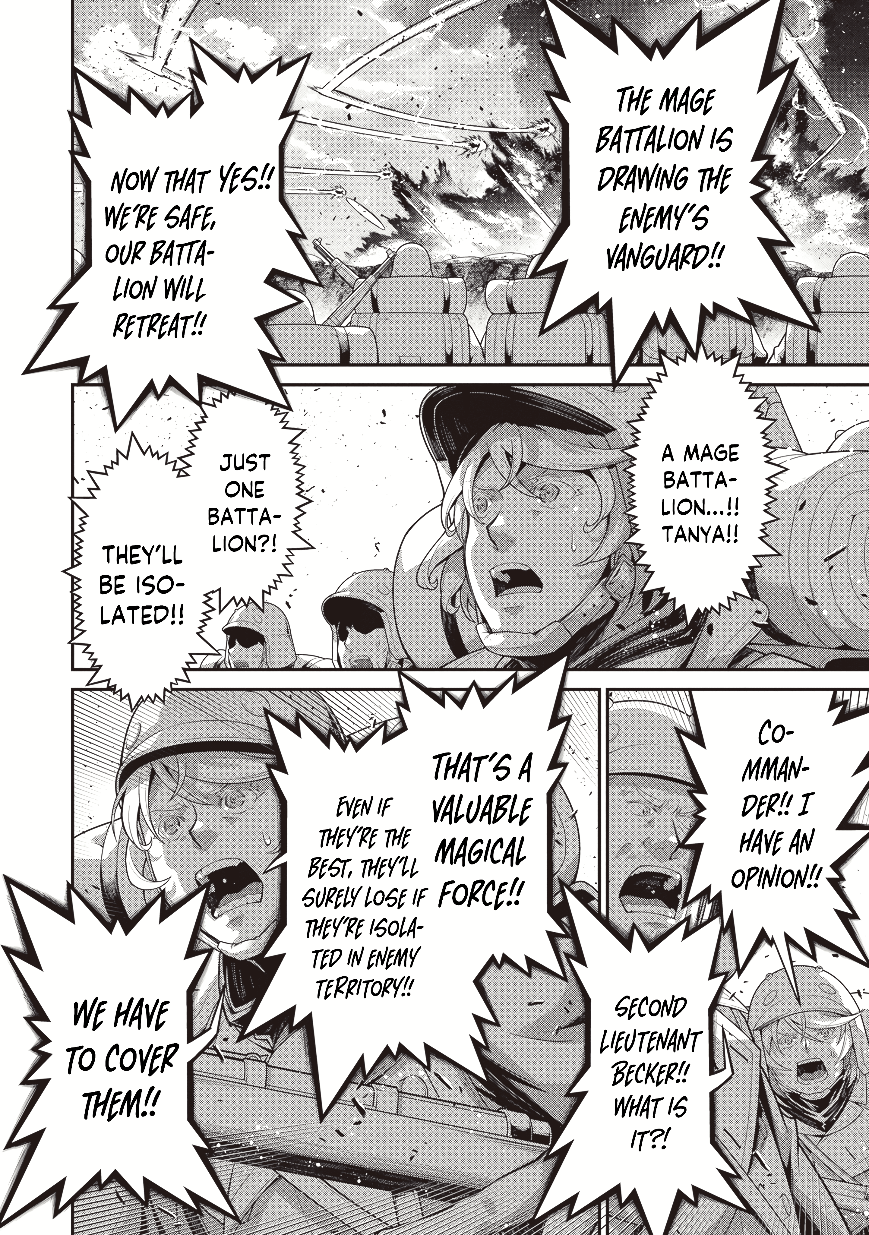 Read The Saga of Tanya the Evil ENGLISH Manga Online