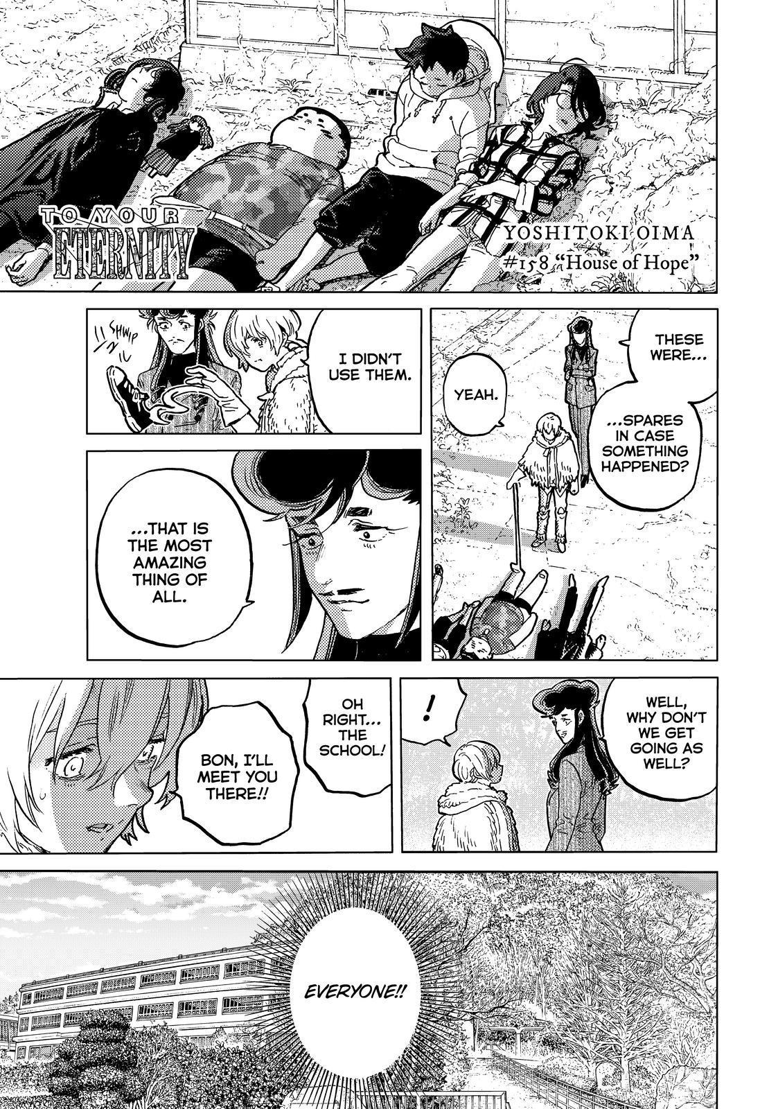 Read To Your Eternity ENGLISH Manga Online