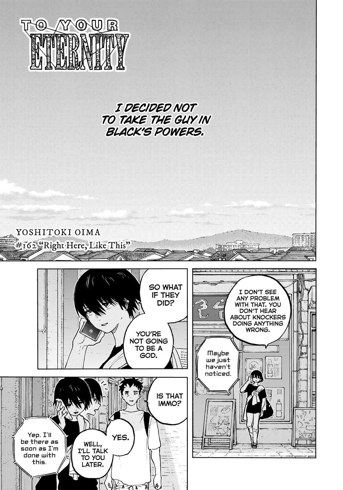 Read To Your Eternity ENGLISH Manga Online