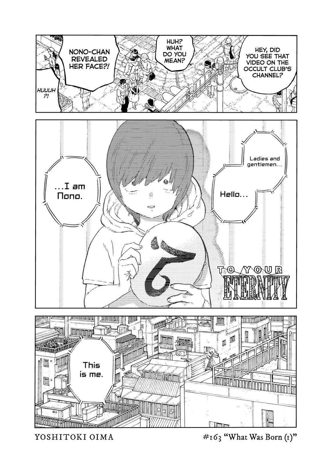 Read To Your Eternity ENGLISH Manga Online