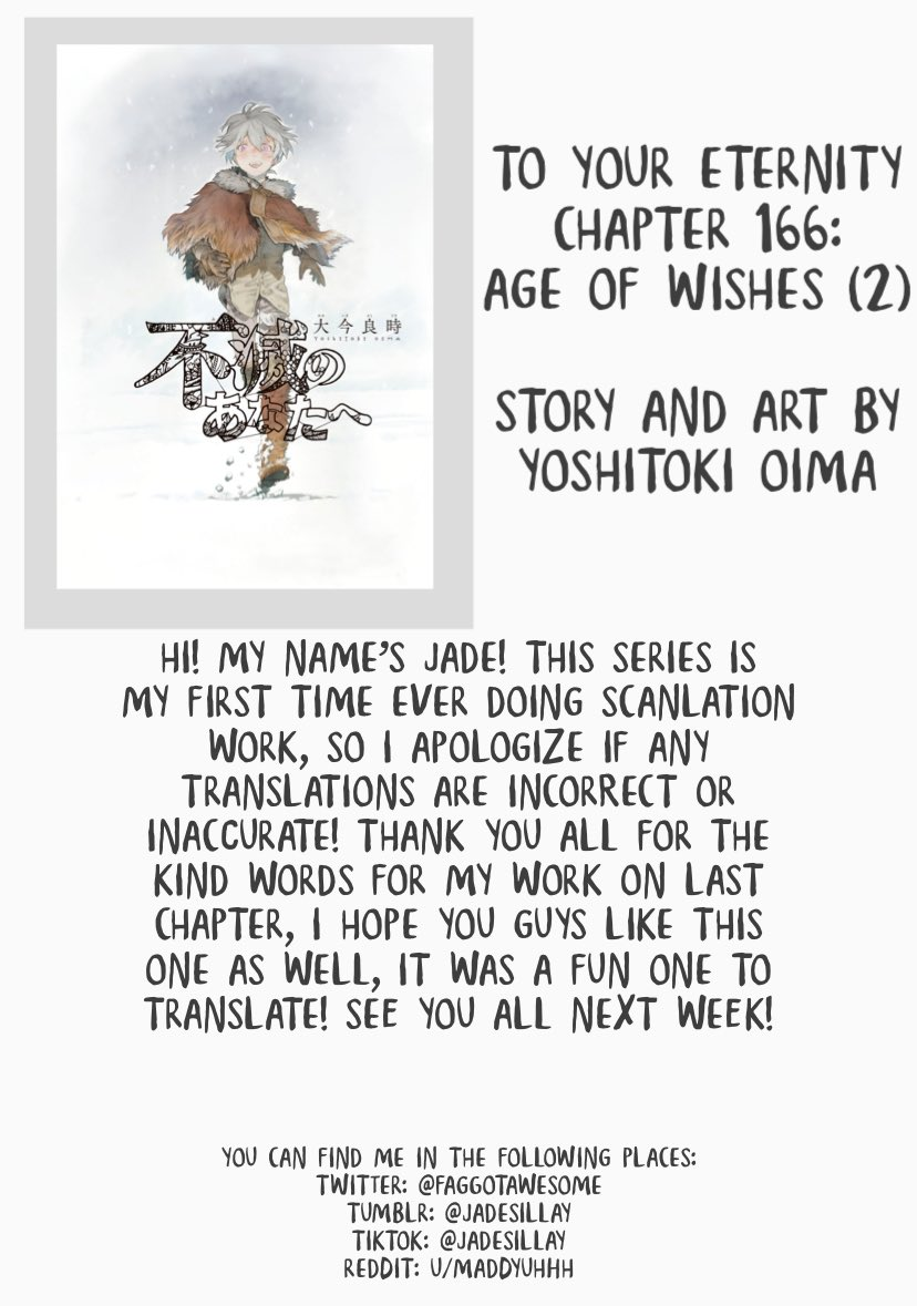 Read To Your Eternity ENGLISH Manga Online