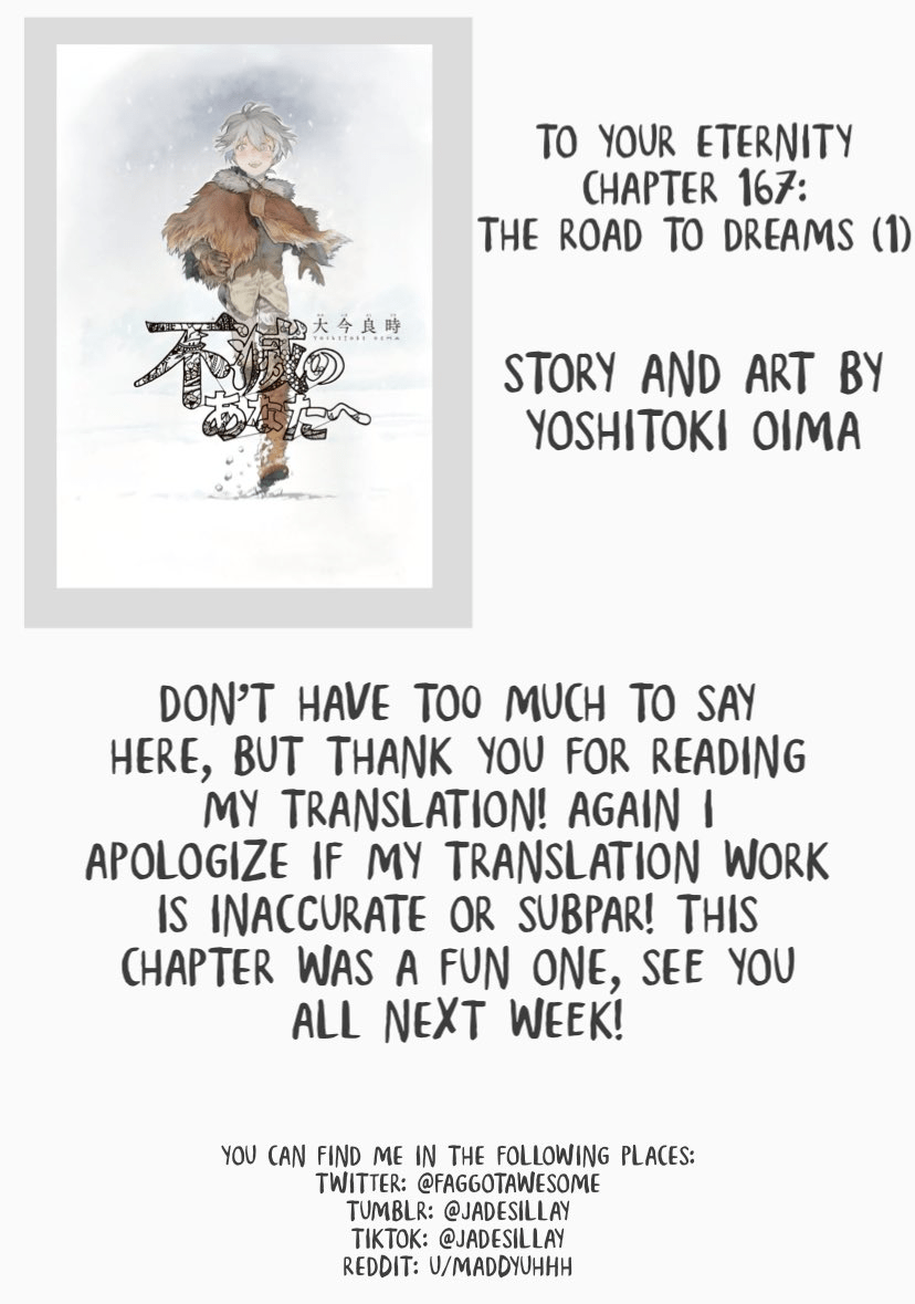 Read To Your Eternity ENGLISH Manga Online